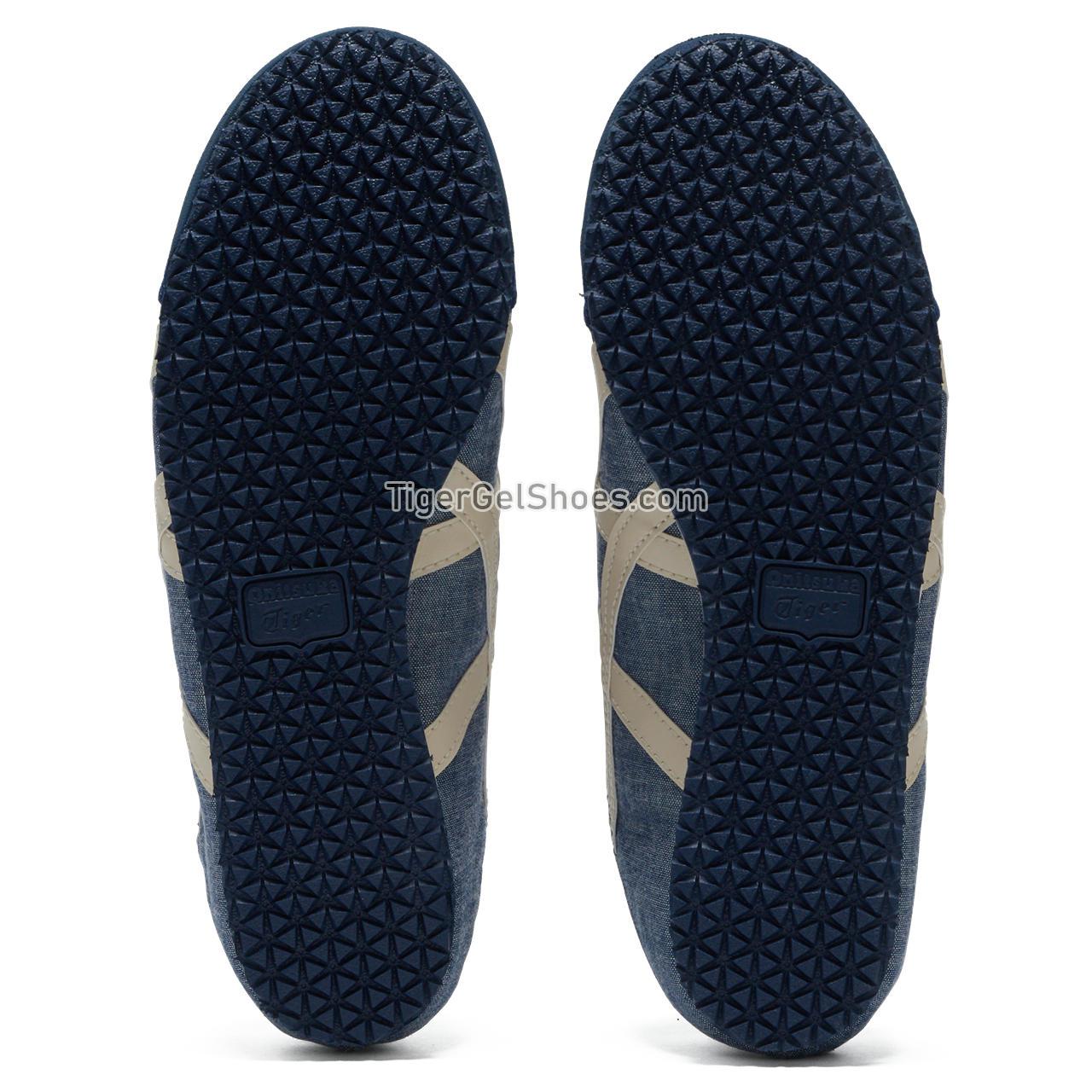 Onitsuka Tiger Mexico 66 Paraty Blue-chambray/Natural 1183C233-400 Mens Womens Shoes