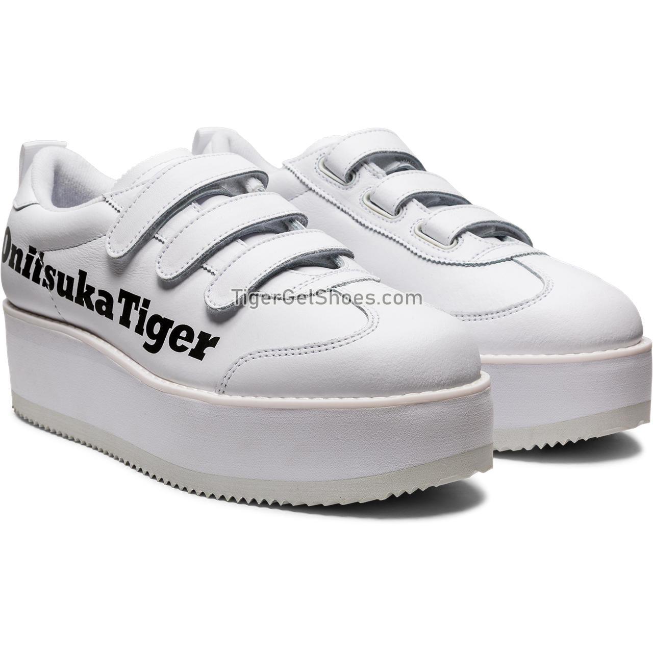Onitsuka Tiger Delegation Chunk W White/Black 1182A207-113 Womens Shoes