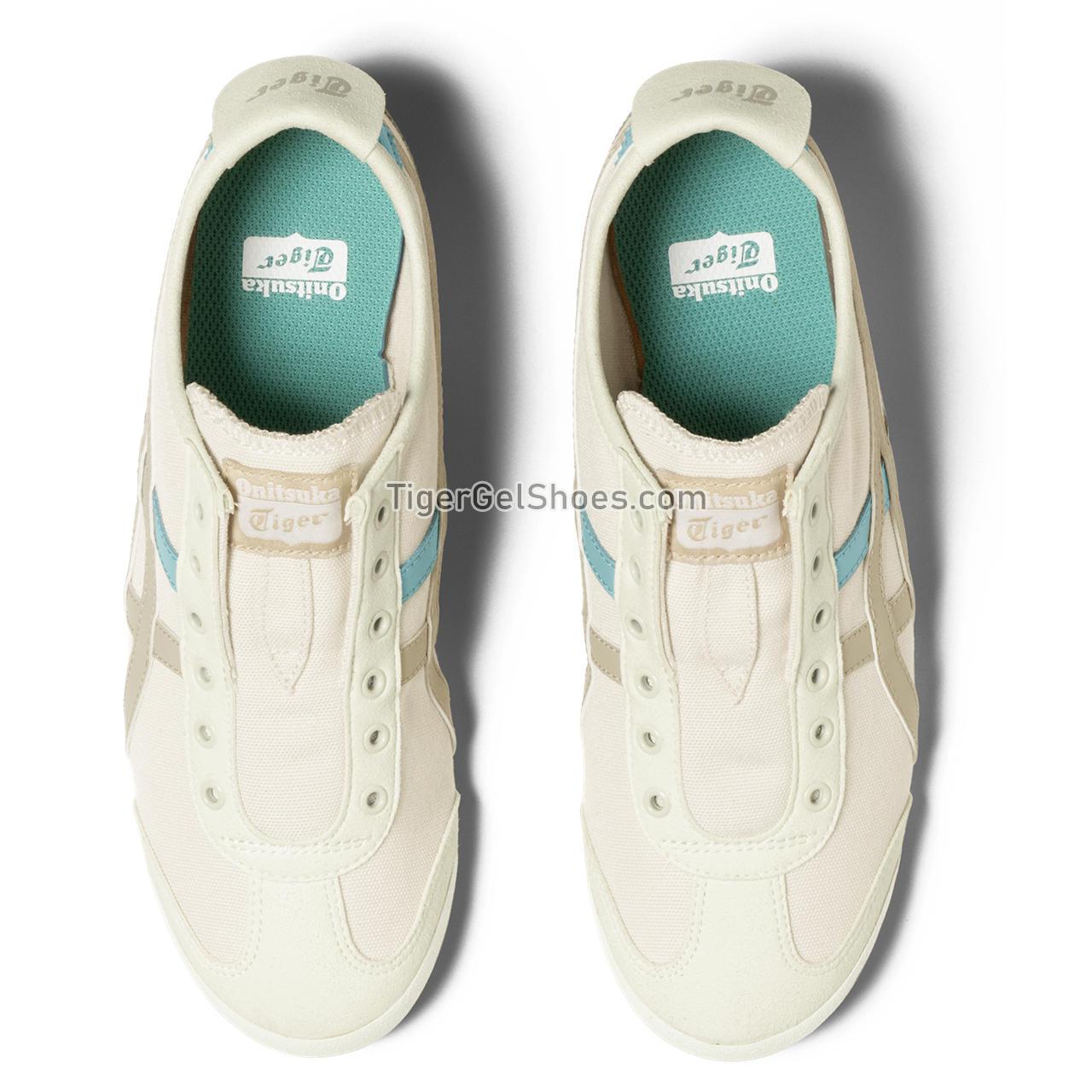 Onitsuka Tiger Mexico 66 Slip-on Cream/Putty 1182A087-104 Womens Shoes