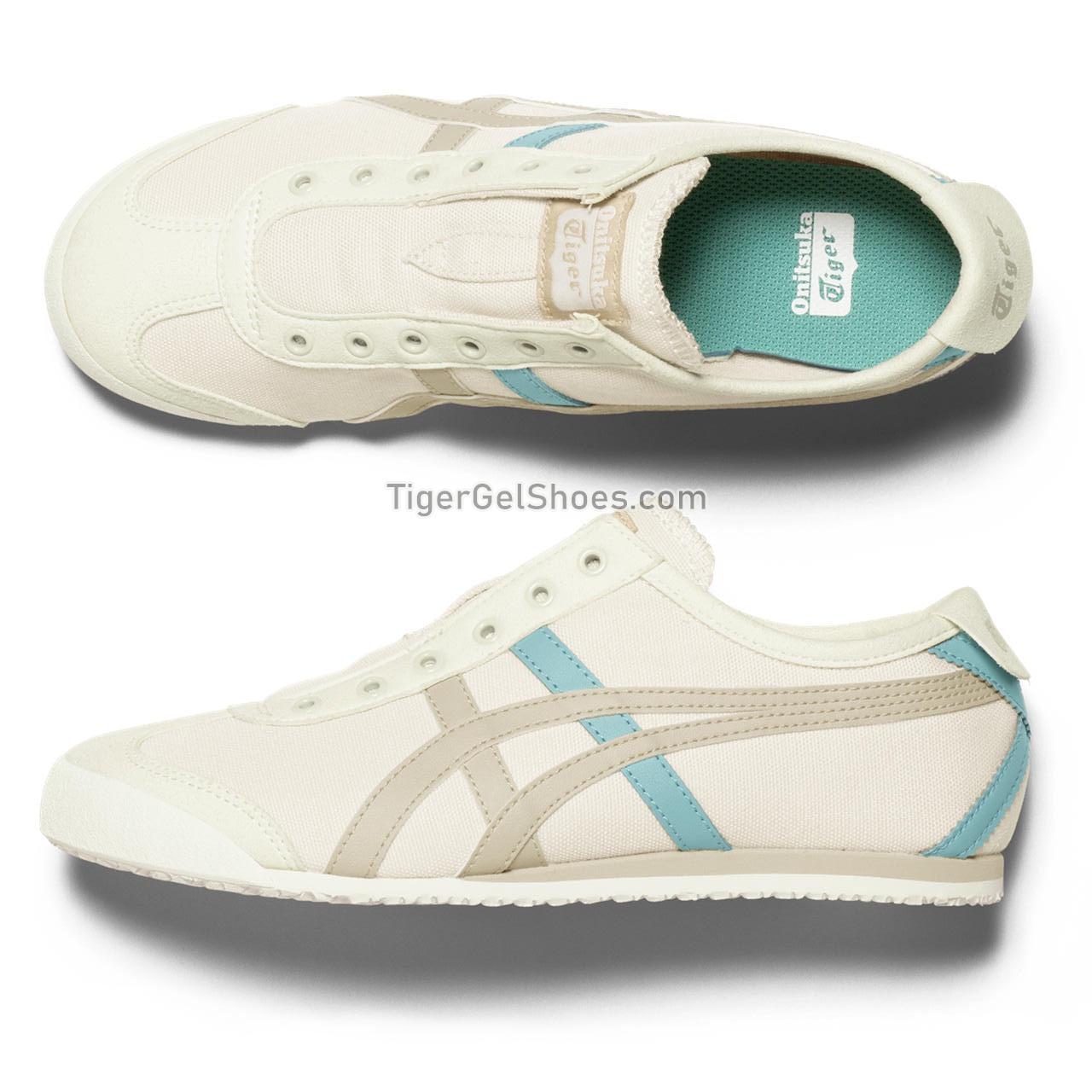 Onitsuka Tiger Mexico 66 Slip-on Cream/Putty 1182A087-104 Womens Shoes