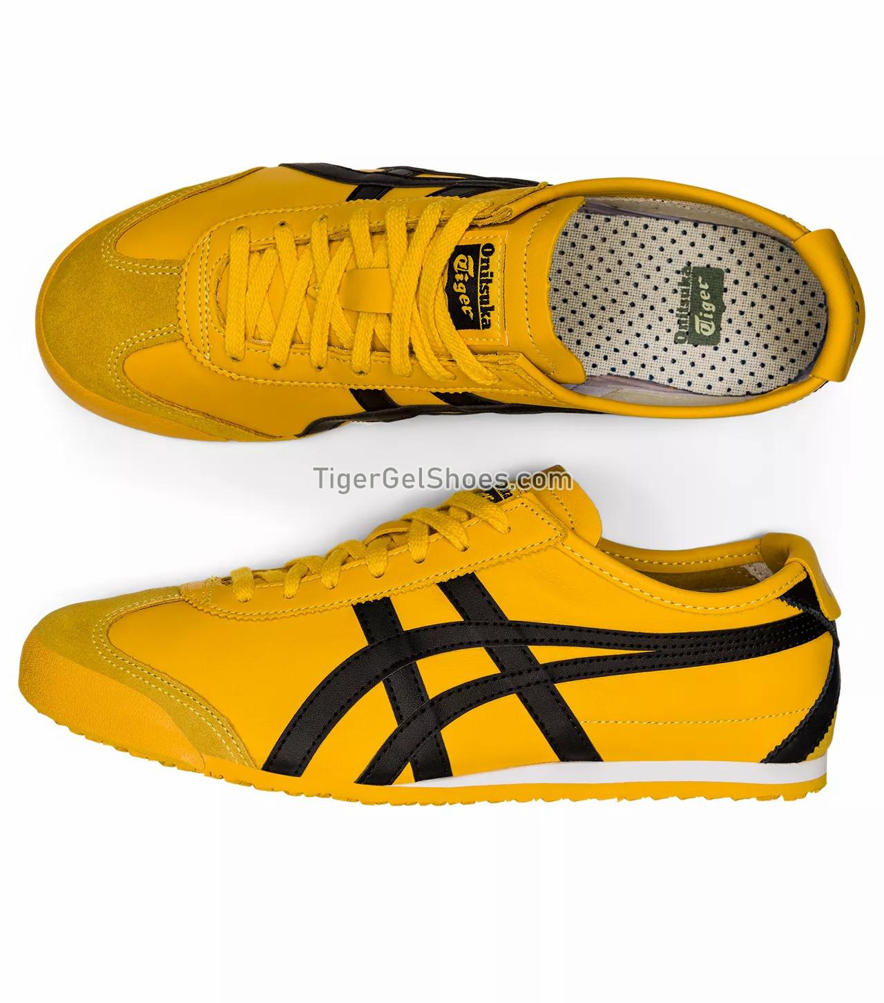 Onitsuka Tiger Mexico 66 Yellow/Black 1183C102-751 Mens Womens Shoes