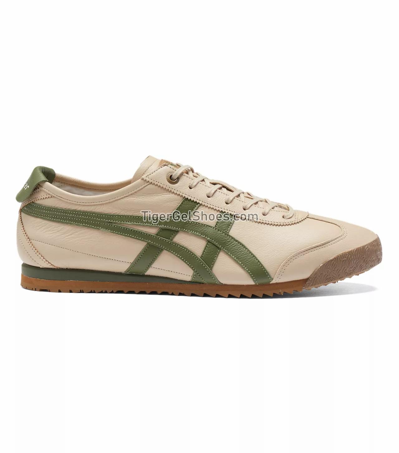 Onitsuka Tiger Mexico 66 Sd Beige/Green 1183A872-254 Mens Womens Shoes