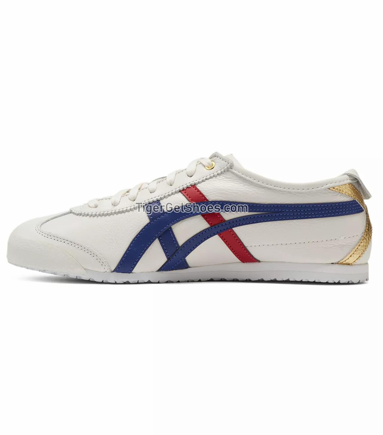 Onitsuka Tiger Mexico 66 White/Dark Blue 1183B511-100 Mens Womens Shoes