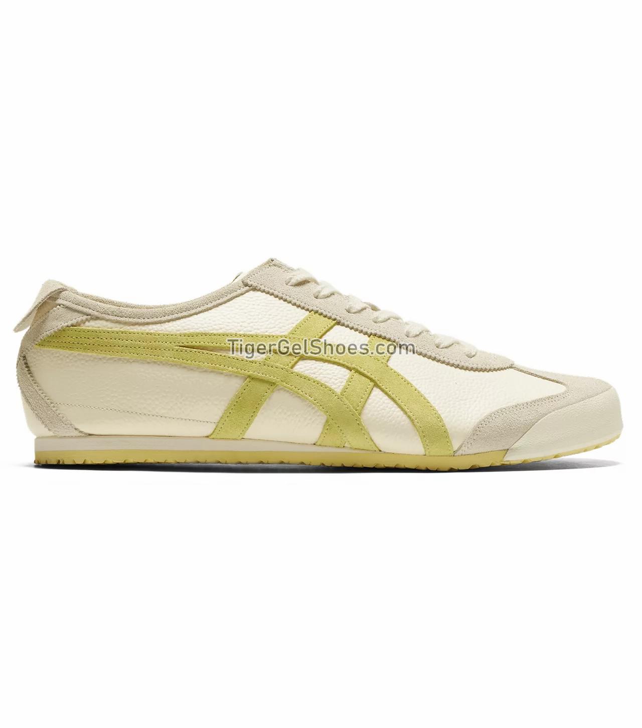 Onitsuka Tiger Mexico 66 Vin Cream/Acid Yellow 1183B391-103 Mens Womens Shoes