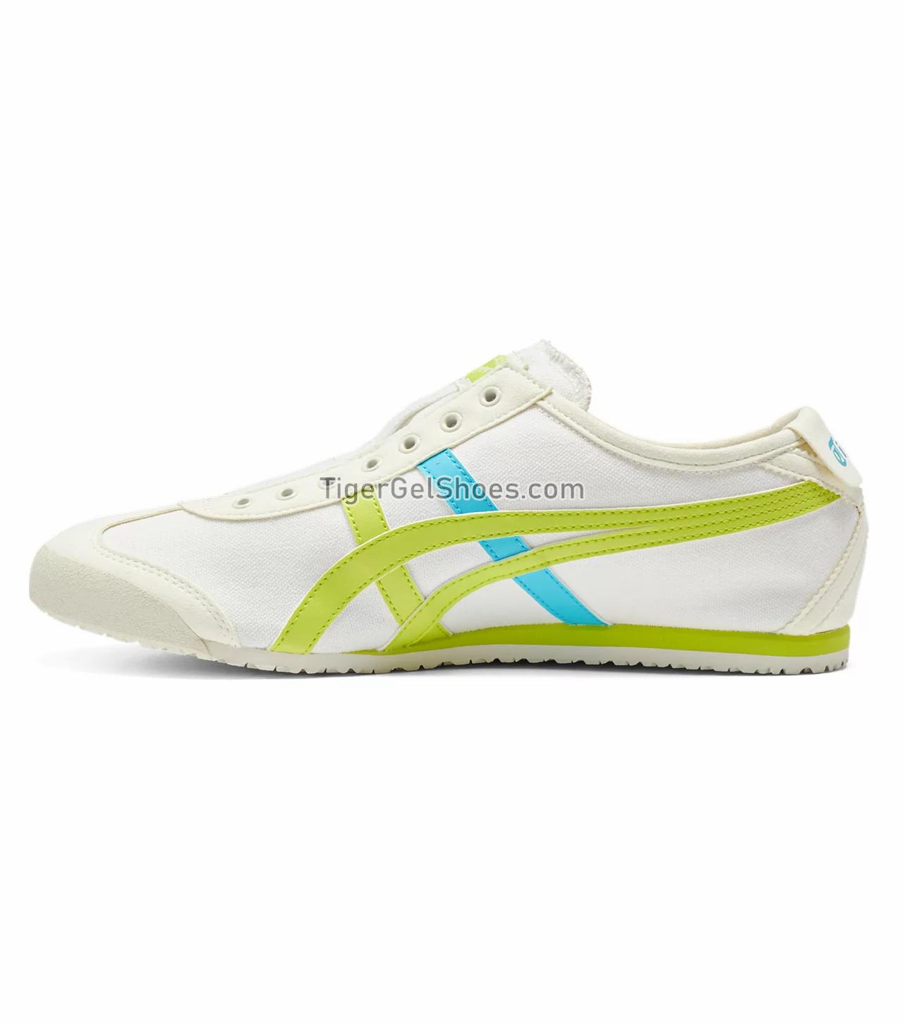 Onitsuka Tiger Mexico 66 Slip-on Cream/Neon Lime 1183A360-124 Mens Womens Shoes