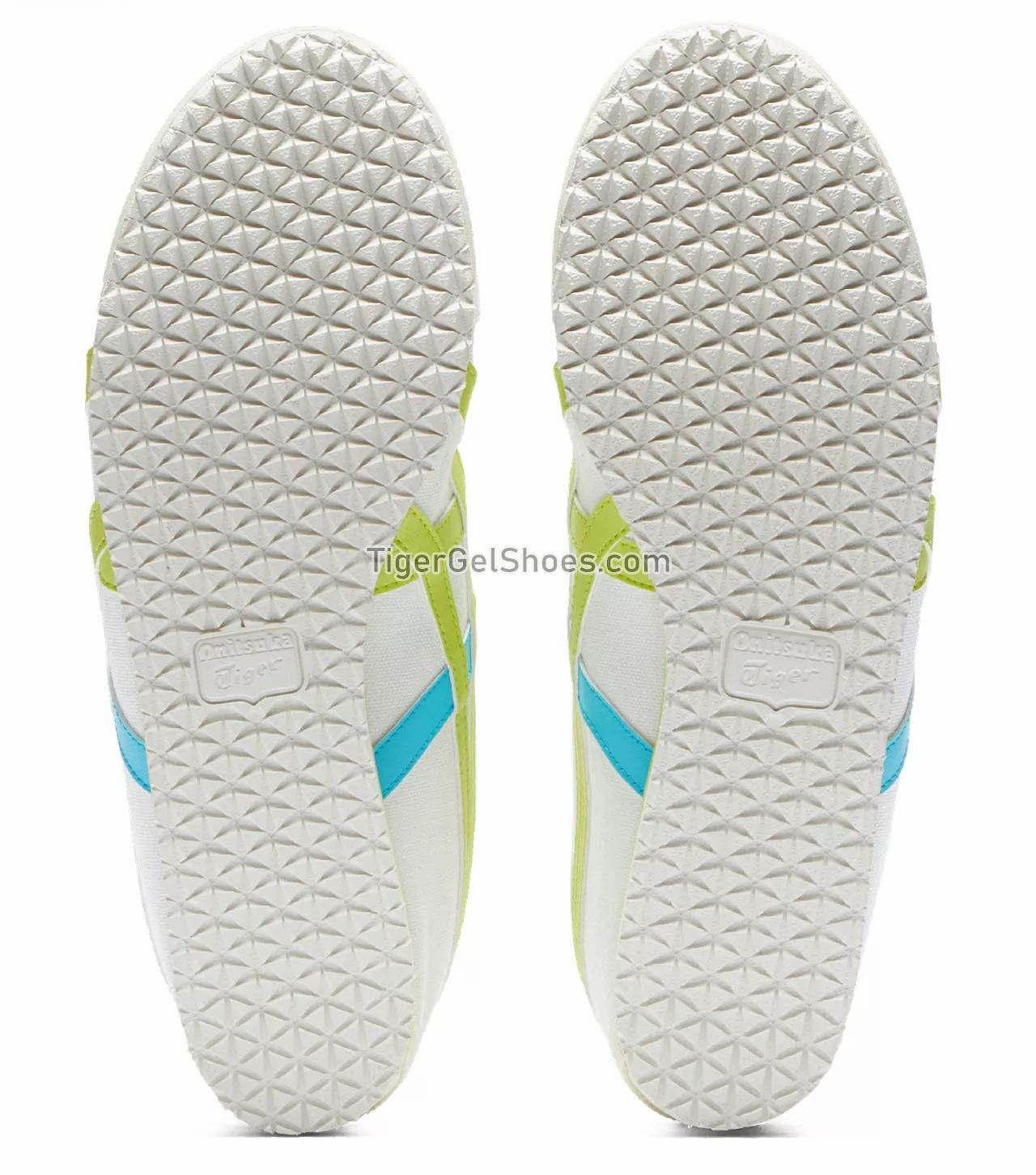 Onitsuka Tiger Mexico 66 Slip-on Cream/Neon Lime 1183A360-124 Mens Womens Shoes