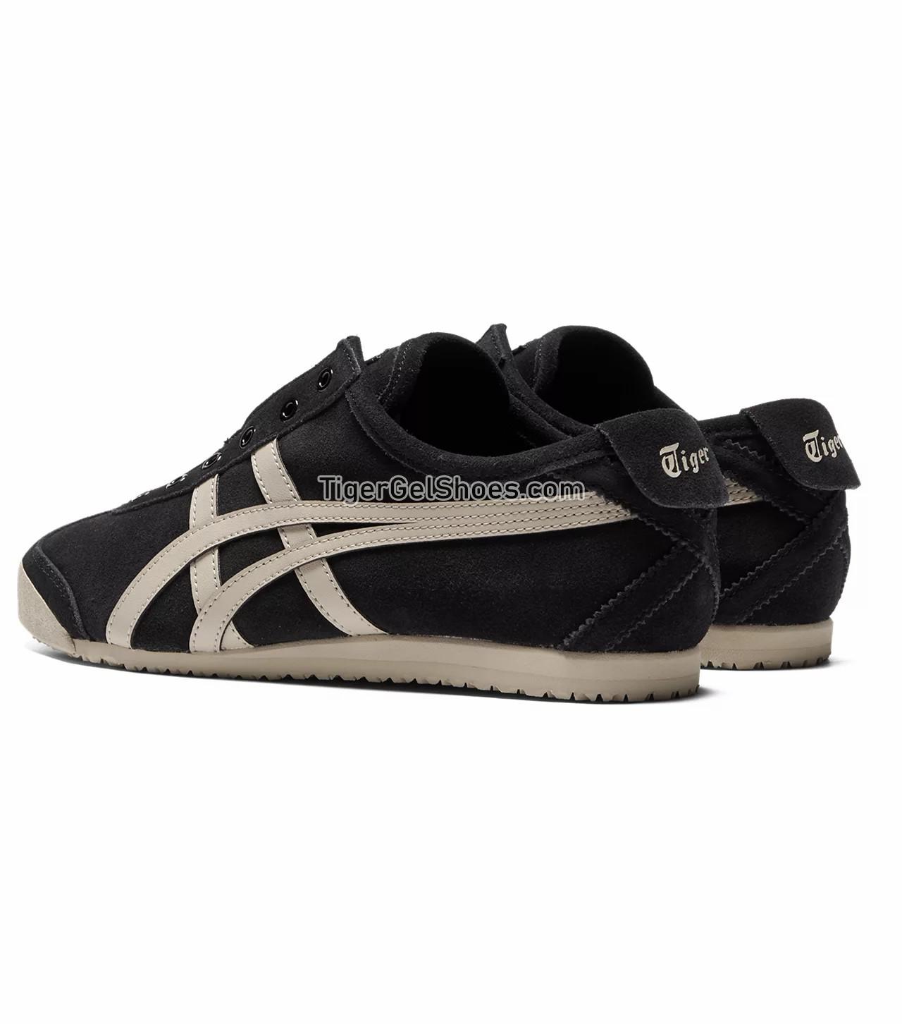 Onitsuka Tiger Mexico 66 Slip-on Black/Putty 1183C157-001 Mens Womens Shoes