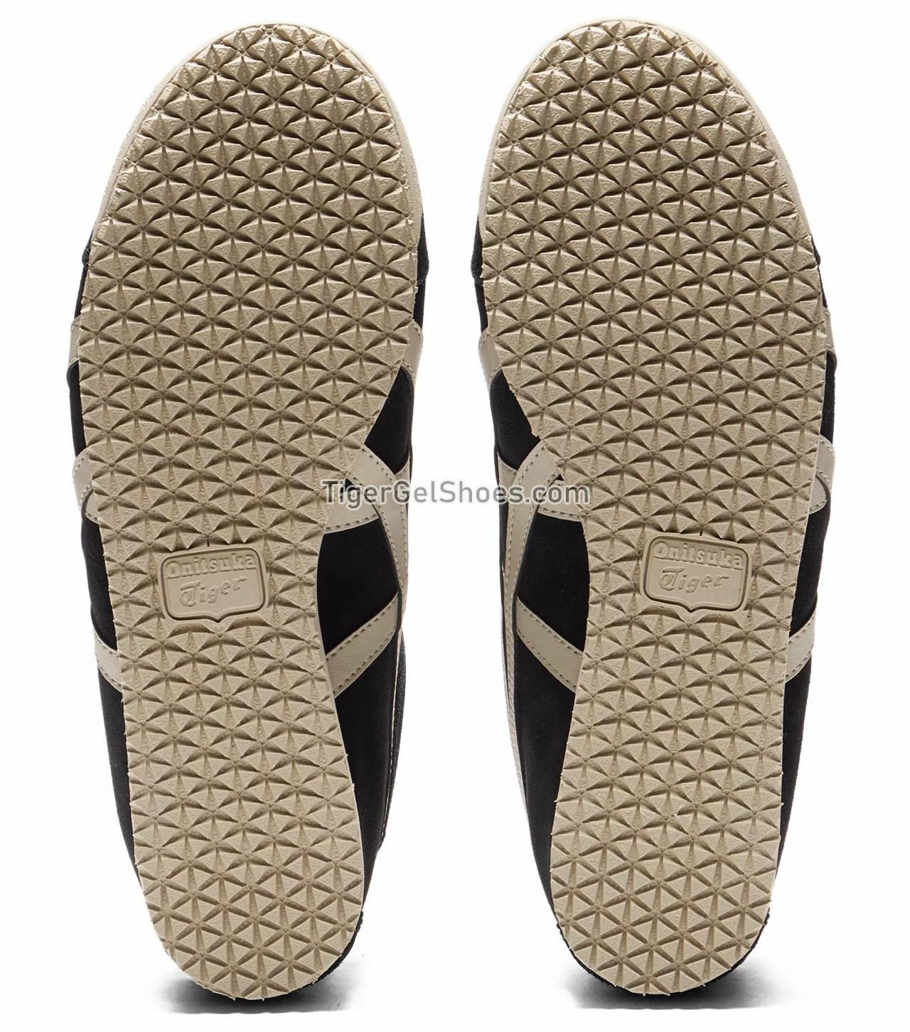 Onitsuka Tiger Mexico 66 Slip-on Black/Putty 1183C157-001 Mens Womens Shoes