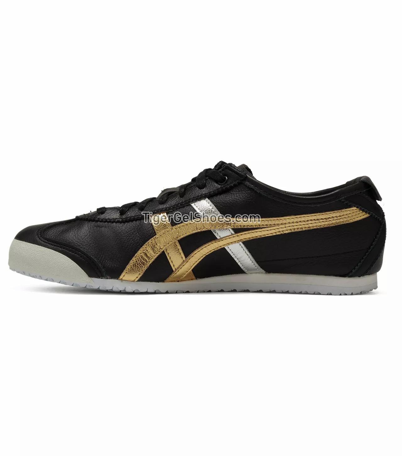 Onitsuka Tiger Mexico 66 Black/Gold D5V2L-9094 Mens Womens Shoes
