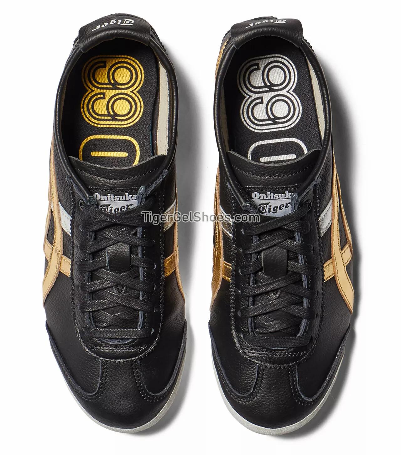 Onitsuka Tiger Mexico 66 Black/Gold D5V2L-9094 Mens Womens Shoes