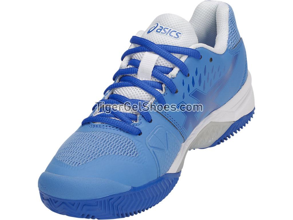 Asics GEL-Challenger 12 Clay Blue Coast/White 1042A039-404 Womens Tennis Shoes