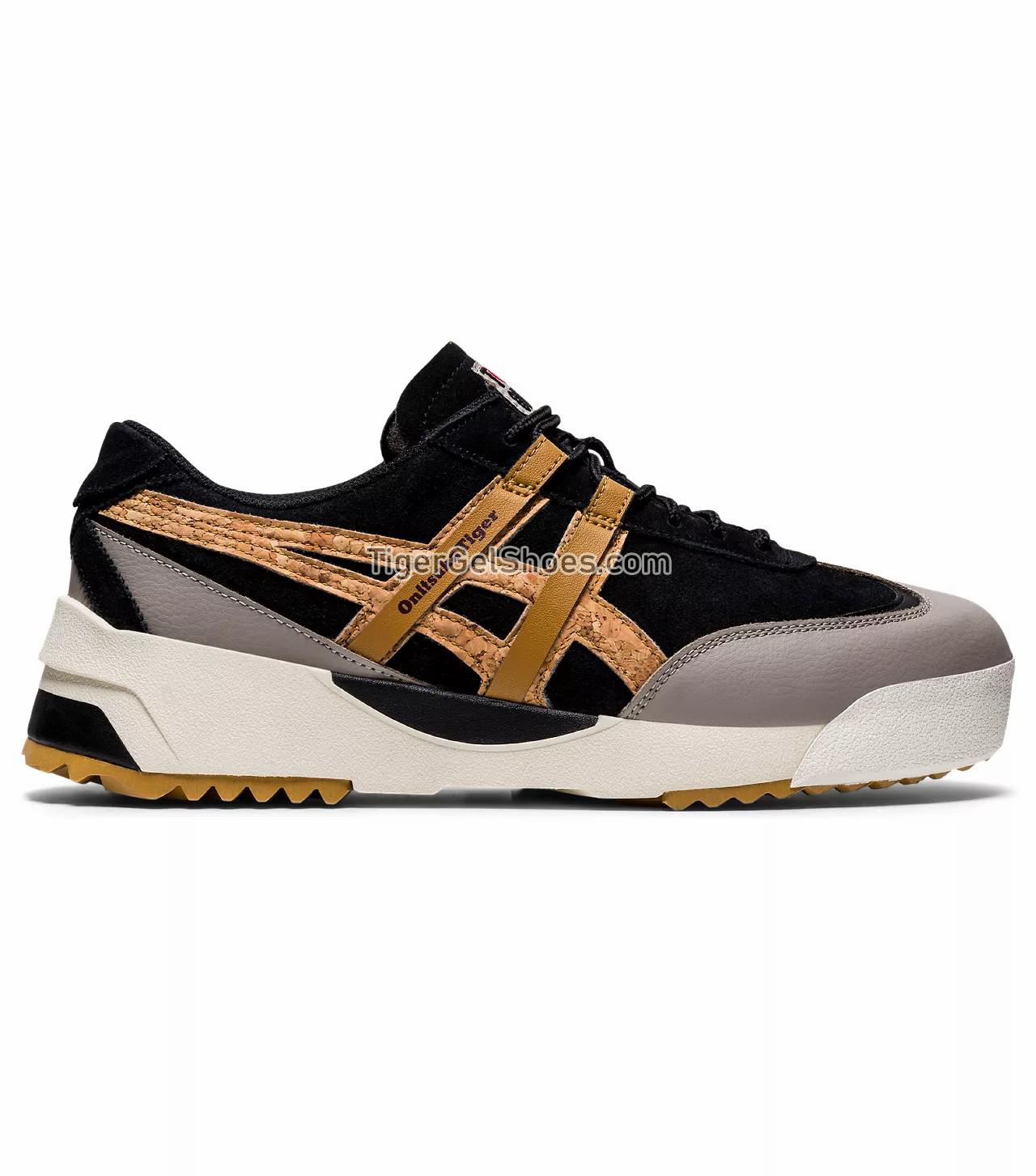 Onitsuka Tiger Delegation Ex Black/Tan Presidio 1183A829-001 Mens Womens Shoes
