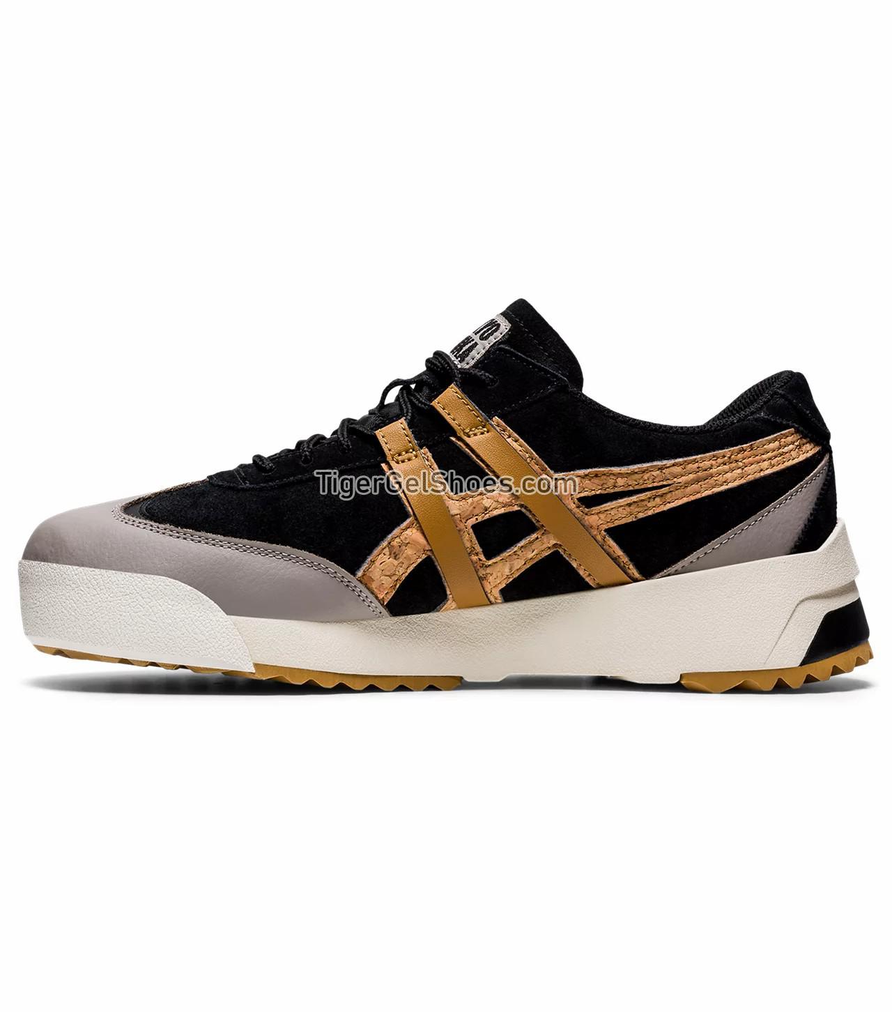 Onitsuka Tiger Delegation Ex Black/Tan Presidio 1183A829-001 Mens Womens Shoes