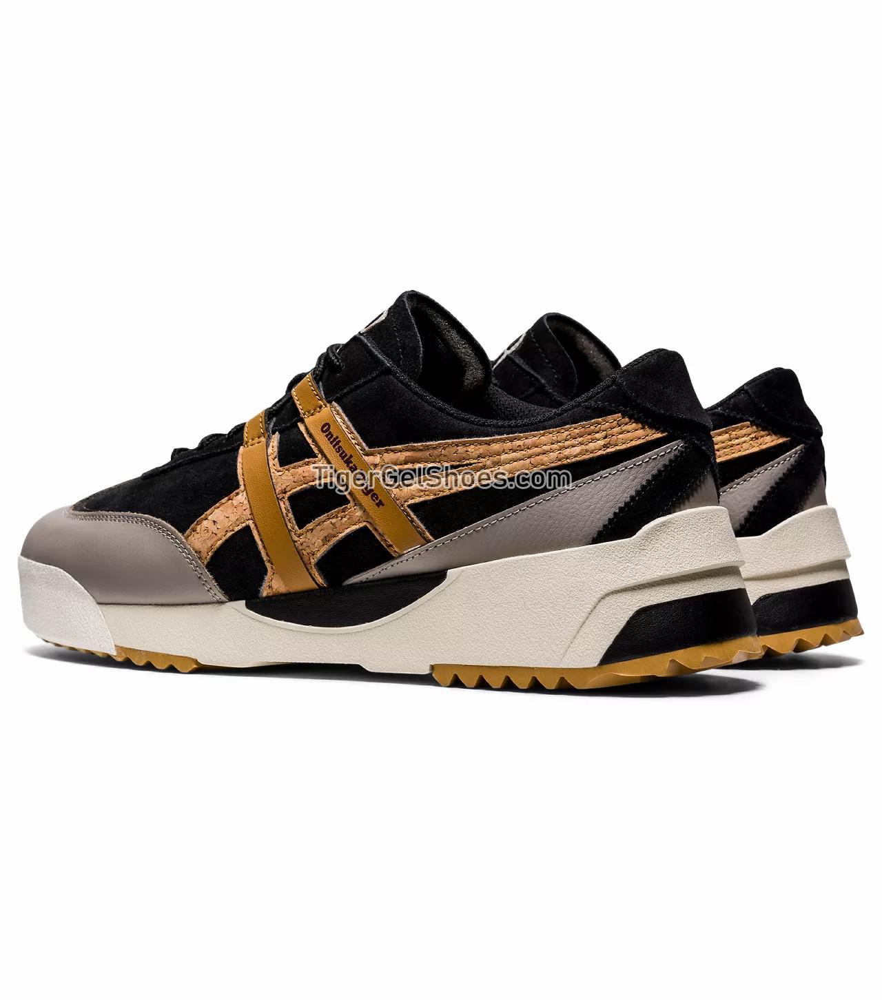 Onitsuka Tiger Delegation Ex Black/Tan Presidio 1183A829-001 Mens Womens Shoes