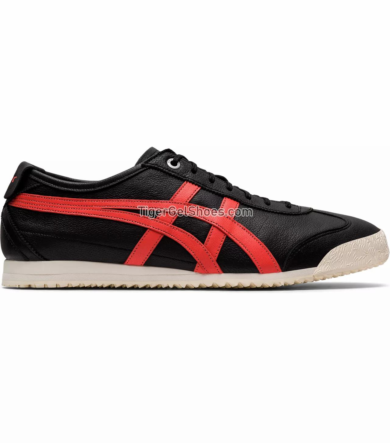 Onitsuka Tiger Mexico 66 Sd Black/Red Snapper 1183A872-001 Mens Womens Shoes