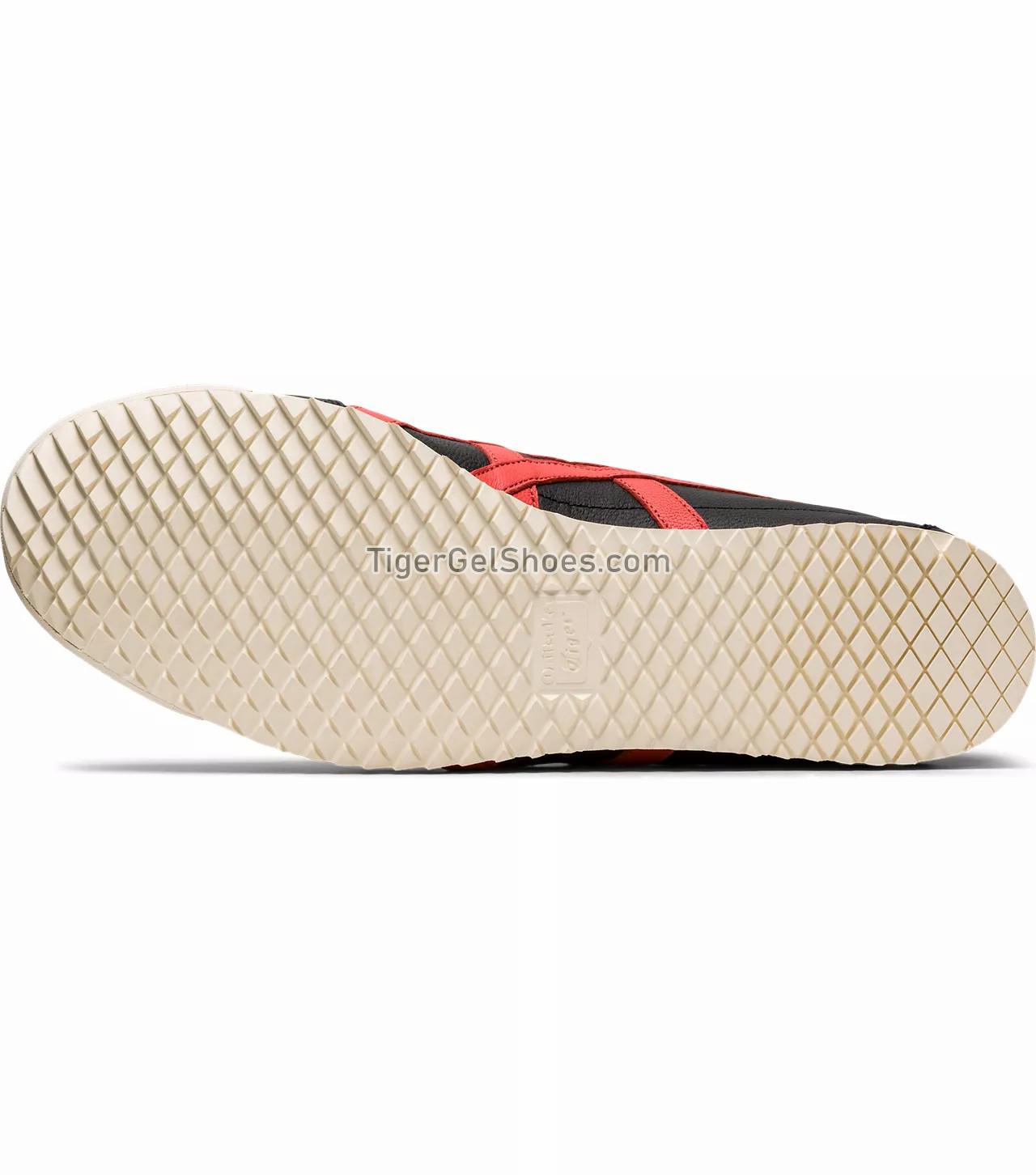 Onitsuka Tiger Mexico 66 Sd Black/Red Snapper 1183A872-001 Mens Womens Shoes