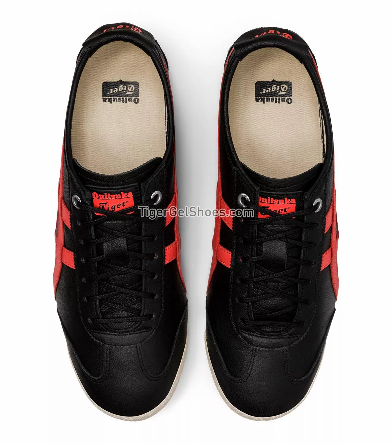 Onitsuka Tiger Mexico 66 Sd Black/Red Snapper 1183A872-001 Mens Womens Shoes