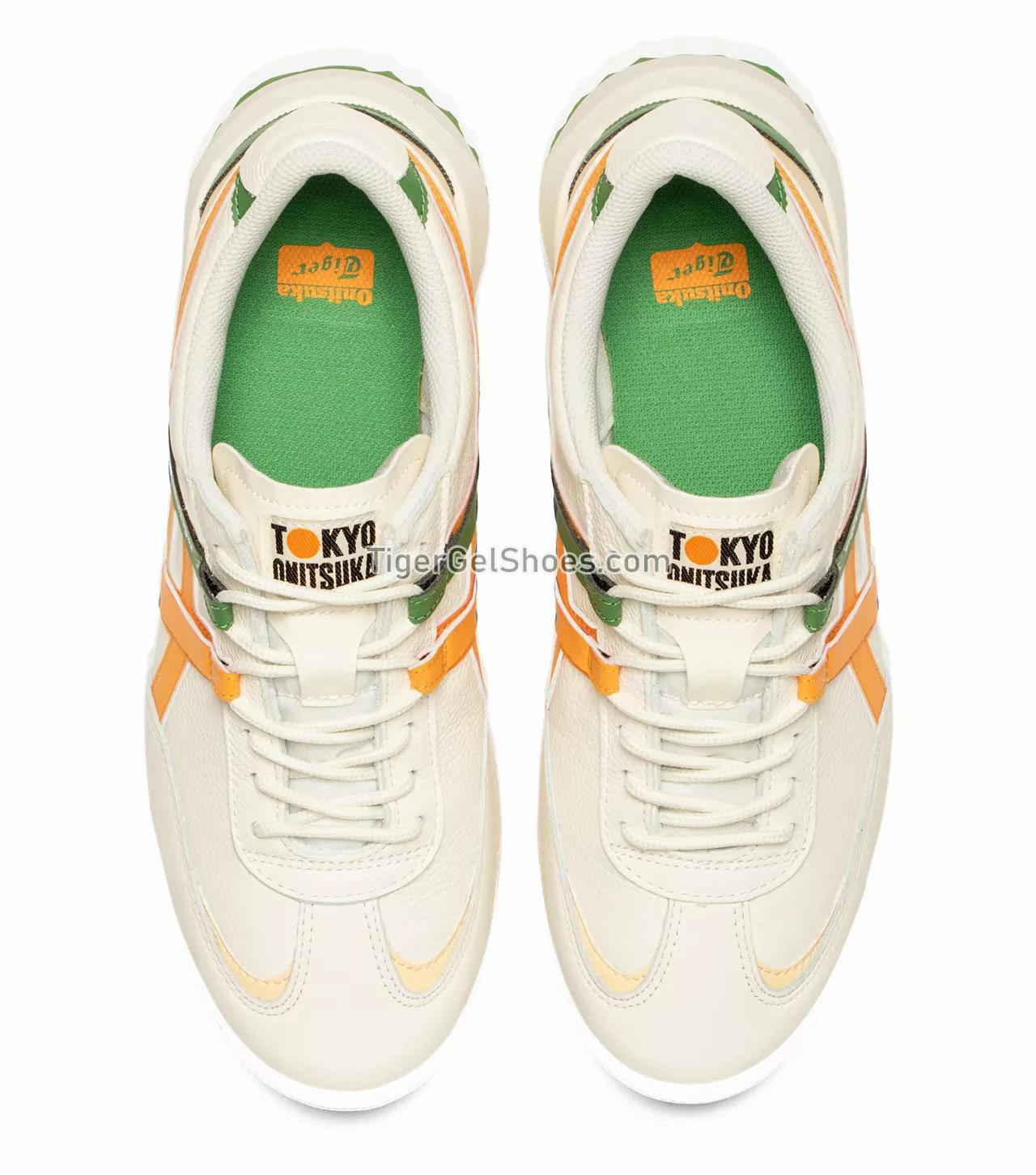 Onitsuka Tiger Delegation Ex Cream/Citrus 1183A559-107 Mens Womens Shoes