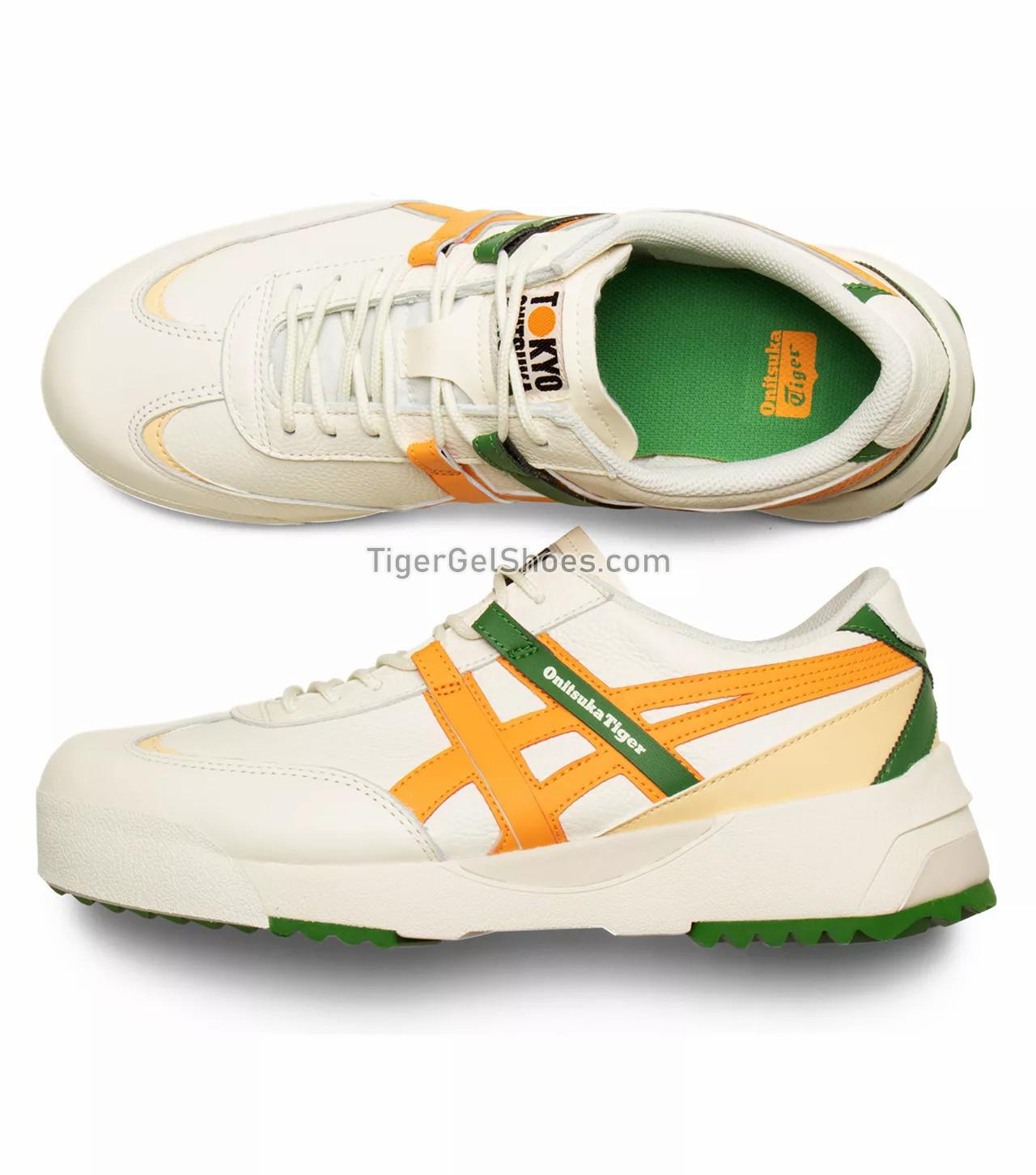Onitsuka Tiger Delegation Ex Cream/Citrus 1183A559-107 Mens Womens Shoes