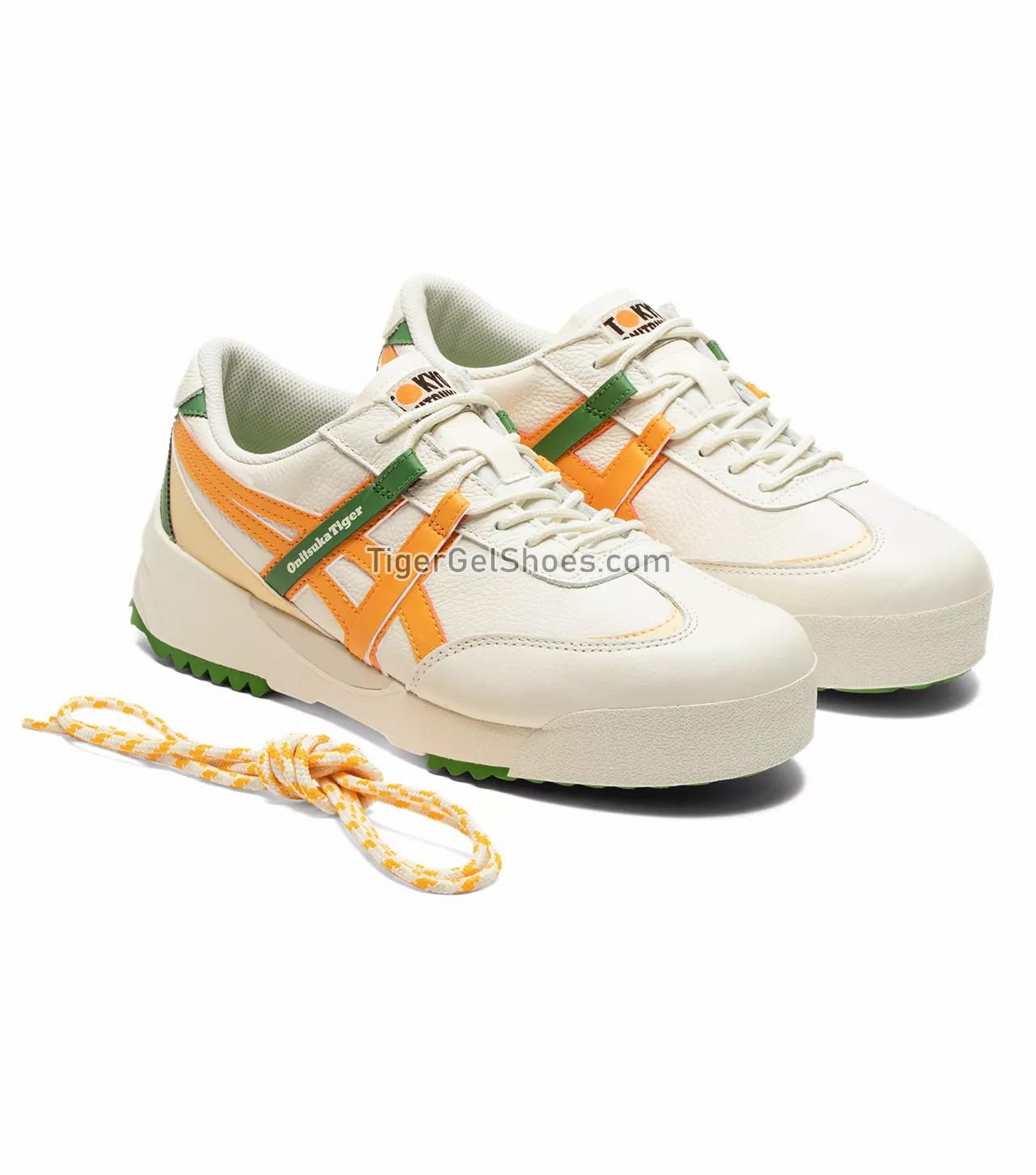 Onitsuka Tiger Delegation Ex Cream/Citrus 1183A559-107 Mens Womens Shoes