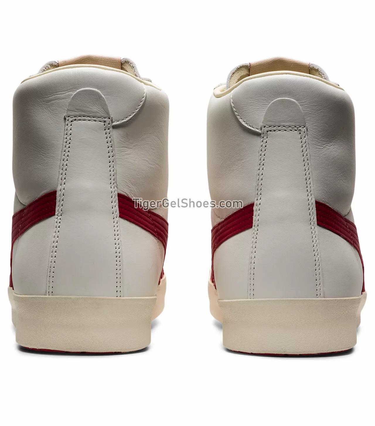 Onitsuka Tiger Fabre Hi Nm White/Classic Red 1183B439-100 Mens Womens Shoes
