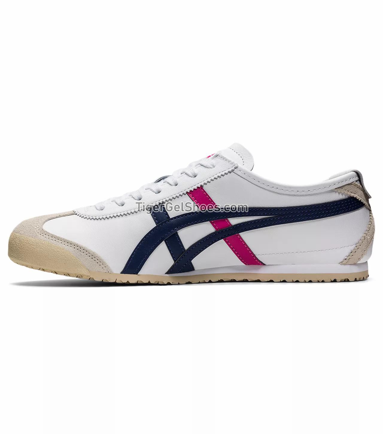 Onitsuka Tiger Mexico 66 White/Navy/Pink THL7C2-0154 Mens Womens Shoes