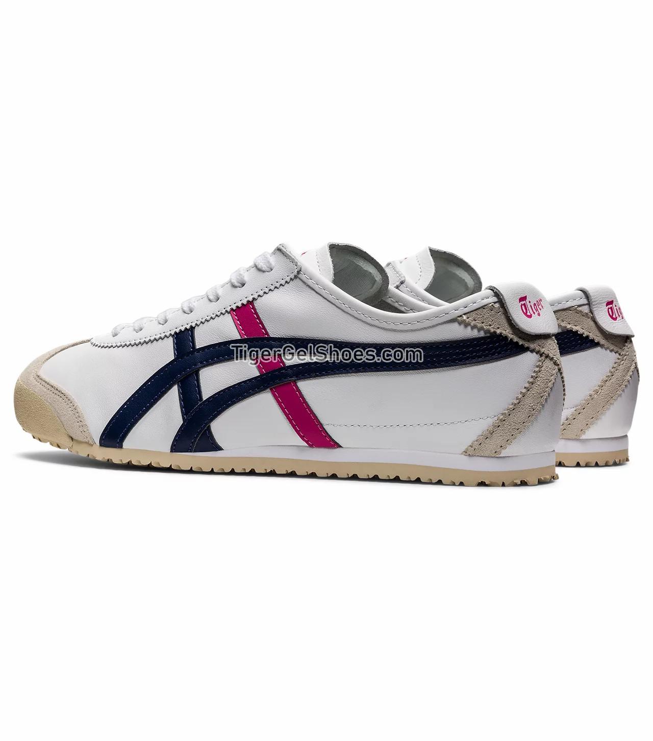 Onitsuka Tiger Mexico 66 White/Navy/Pink THL7C2-0154 Mens Womens Shoes