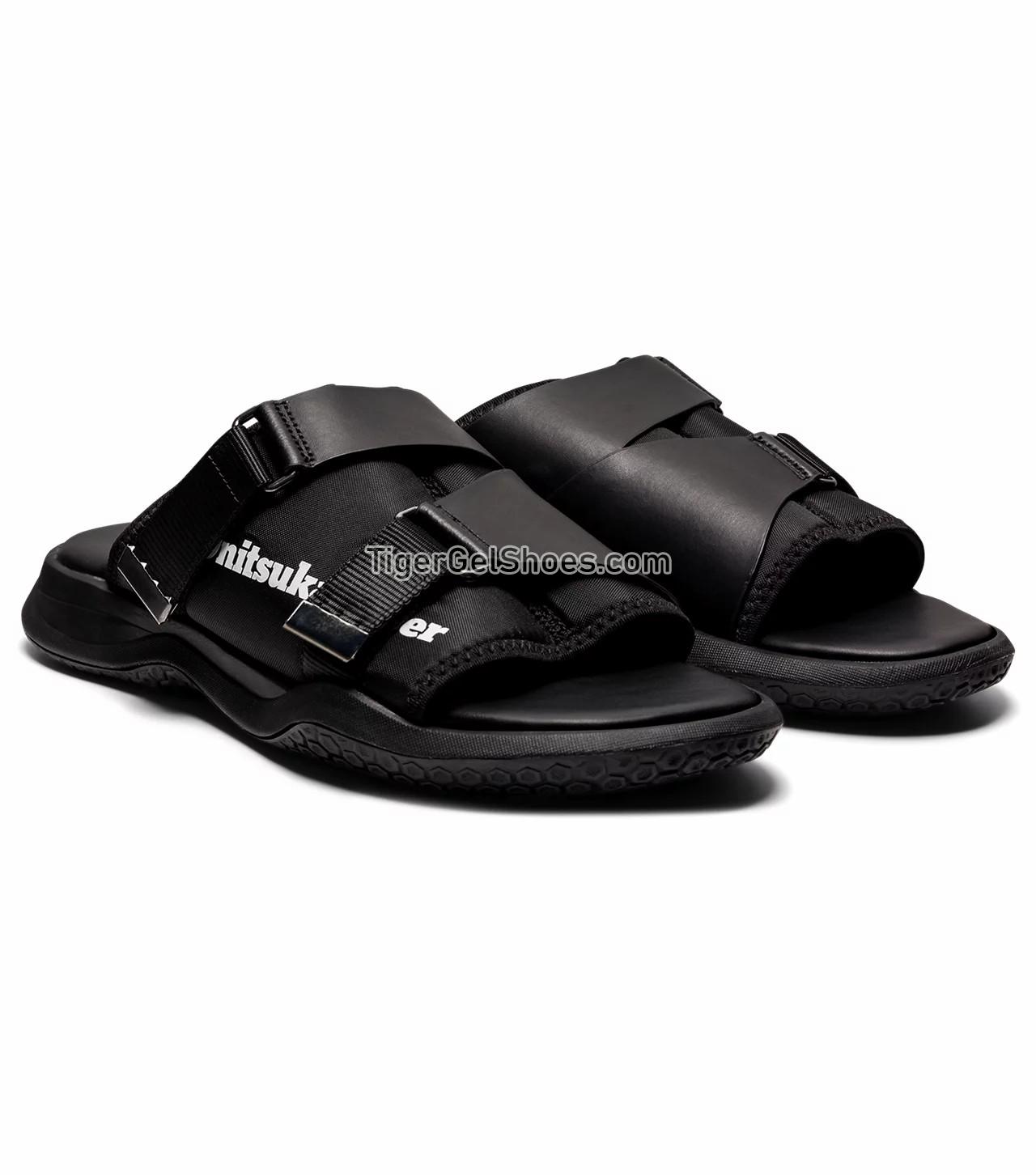 Onitsuka Tiger Ohbori Slider Black/White 1183B499-001 Mens Womens Shoes