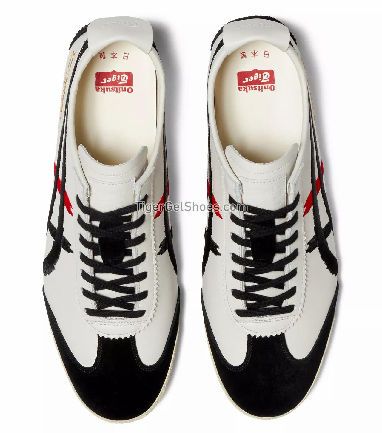 Onitsuka Tiger Mexico 66 Deluxe Nm White/Black 1181A119-100 Mens Shoes
