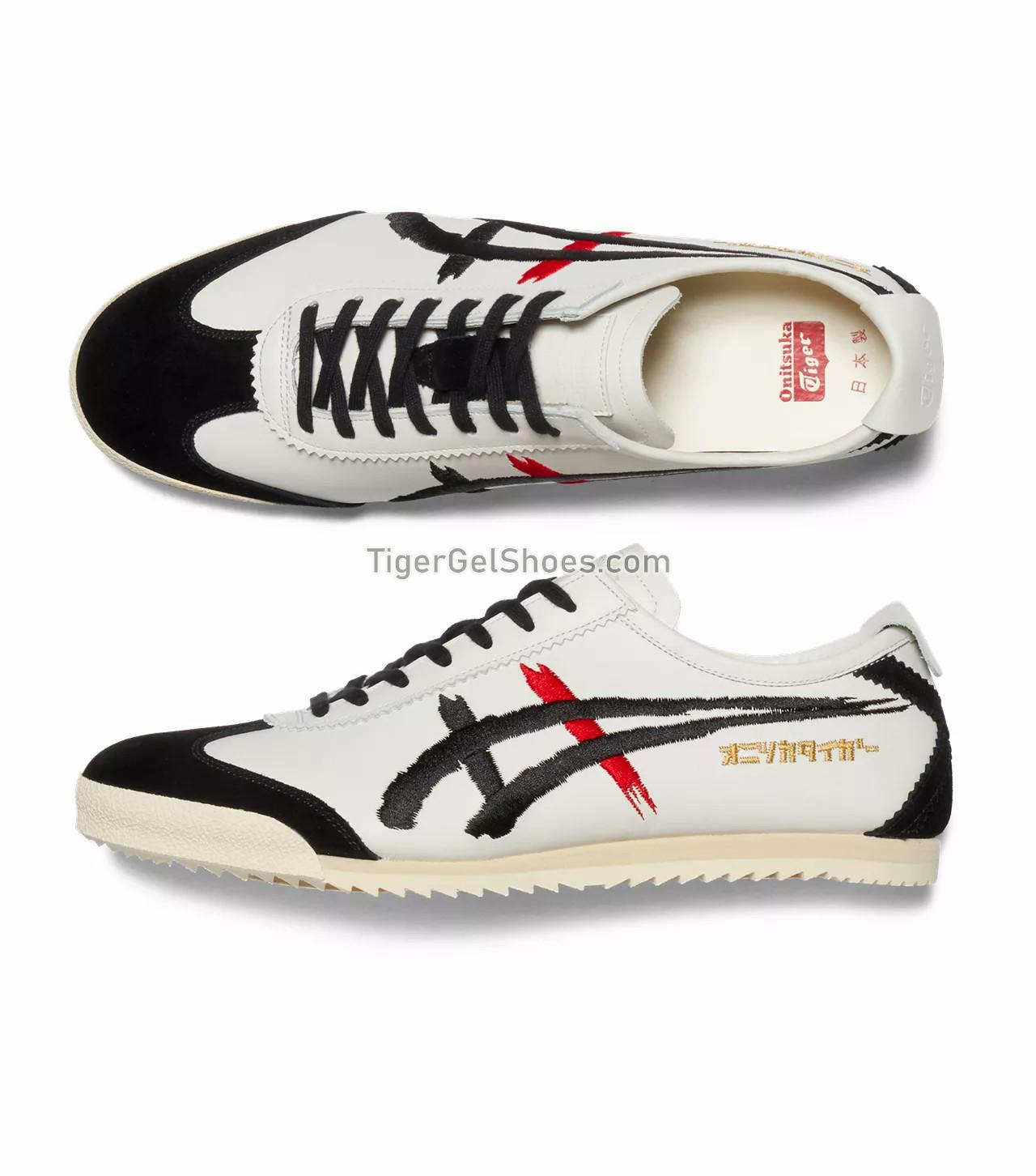 Onitsuka Tiger Mexico 66 Deluxe Nm White/Black 1181A119-100 Mens Shoes