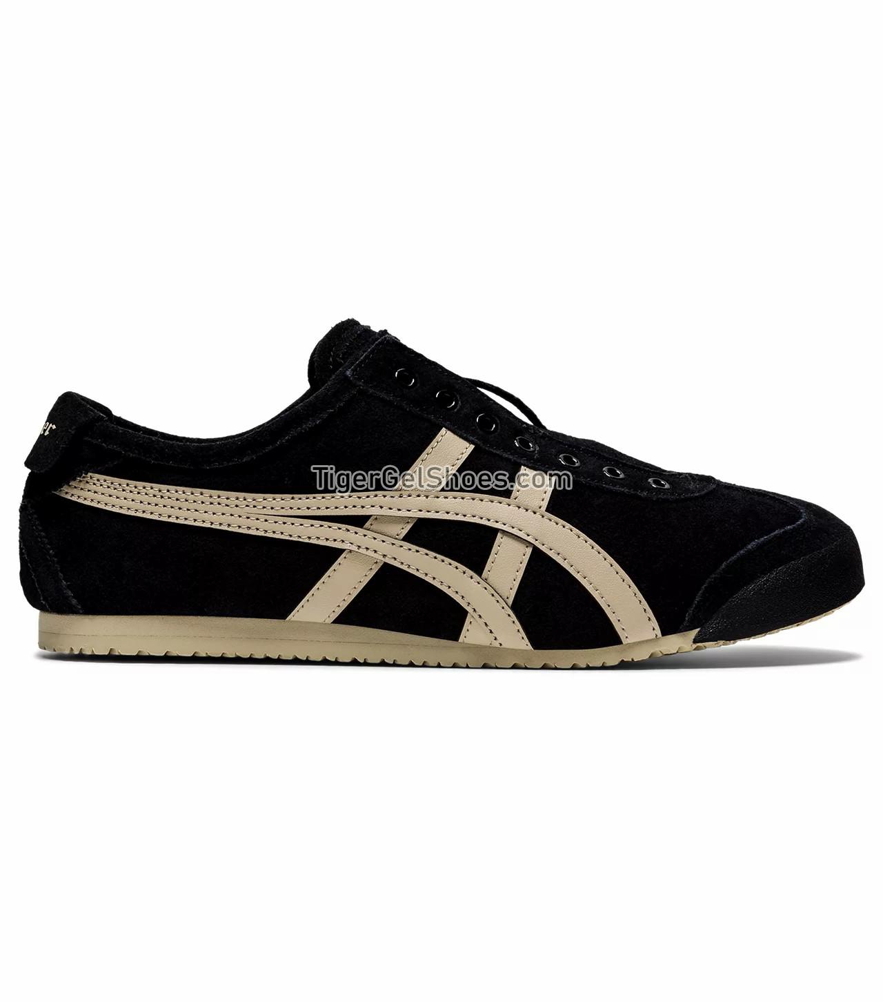 Onitsuka Tiger Mexico 66 Slip-on Black/Putty 1183B782-001 Mens Womens Shoes