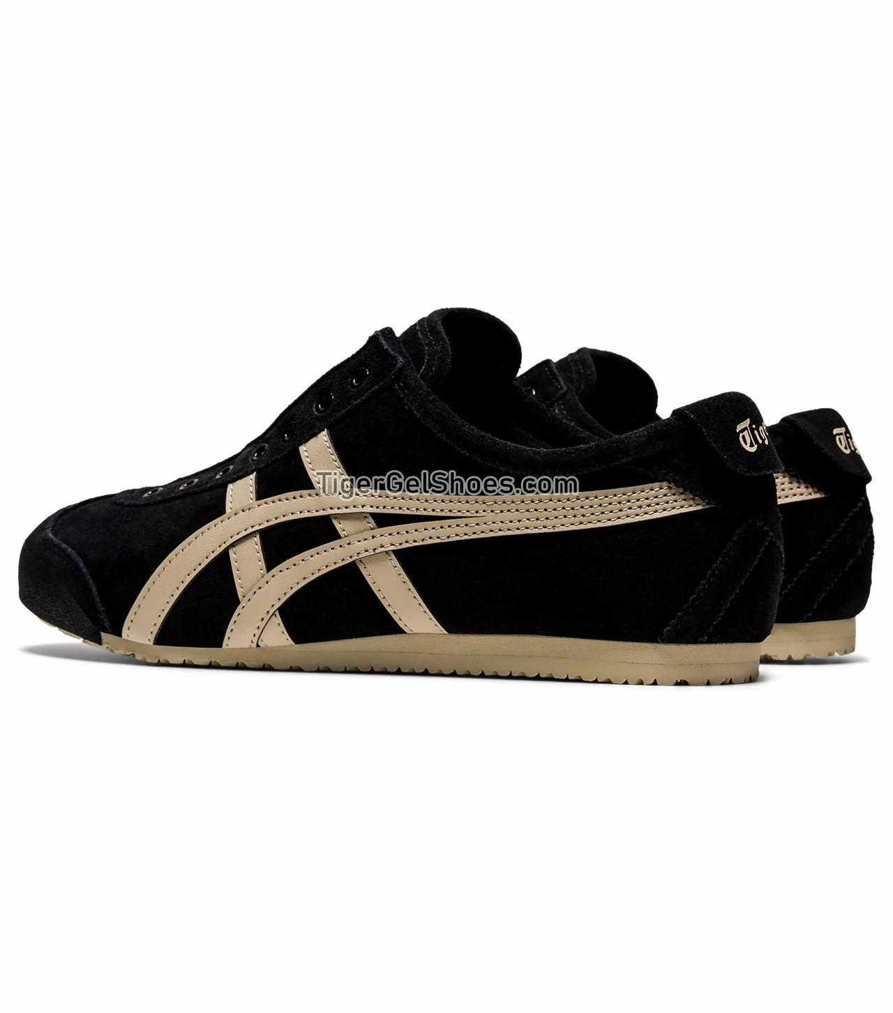 Onitsuka Tiger Mexico 66 Slip-on Black/Putty 1183B782-001 Mens Womens Shoes