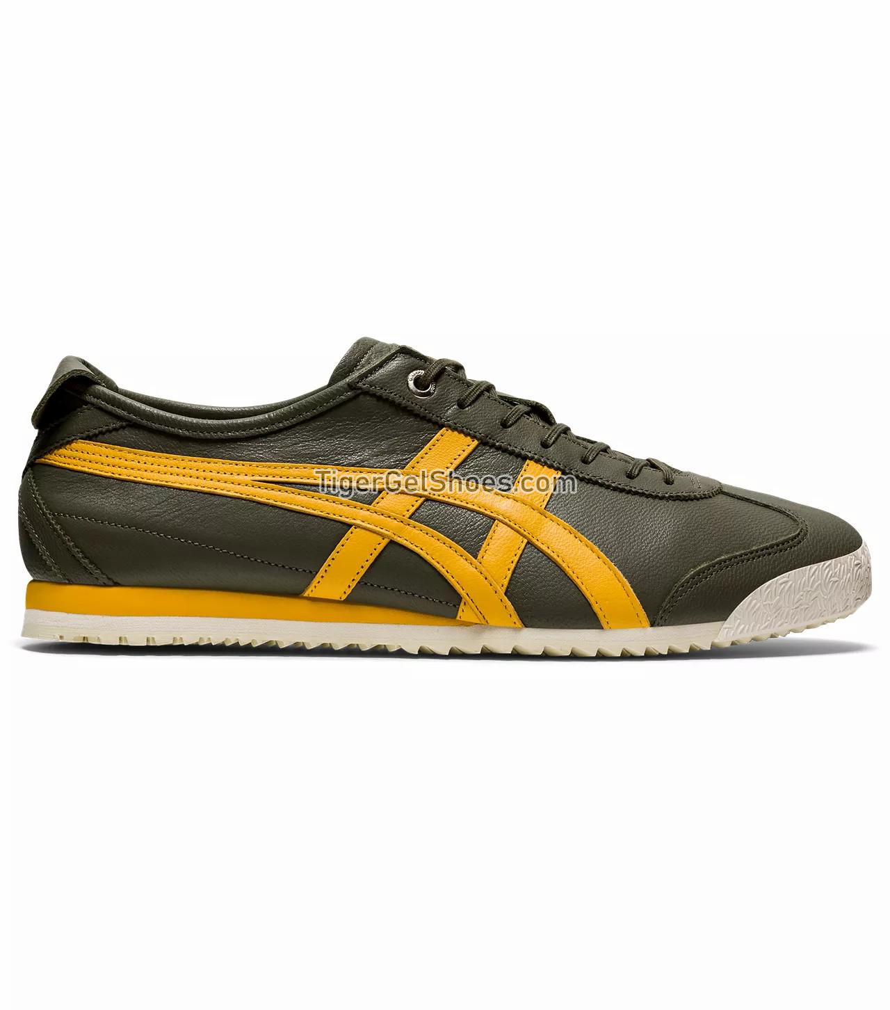 Onitsuka Tiger Mexico 66 Sd Mantle Green/Tiger Yellow 1183A872-302 Mens Womens Shoes