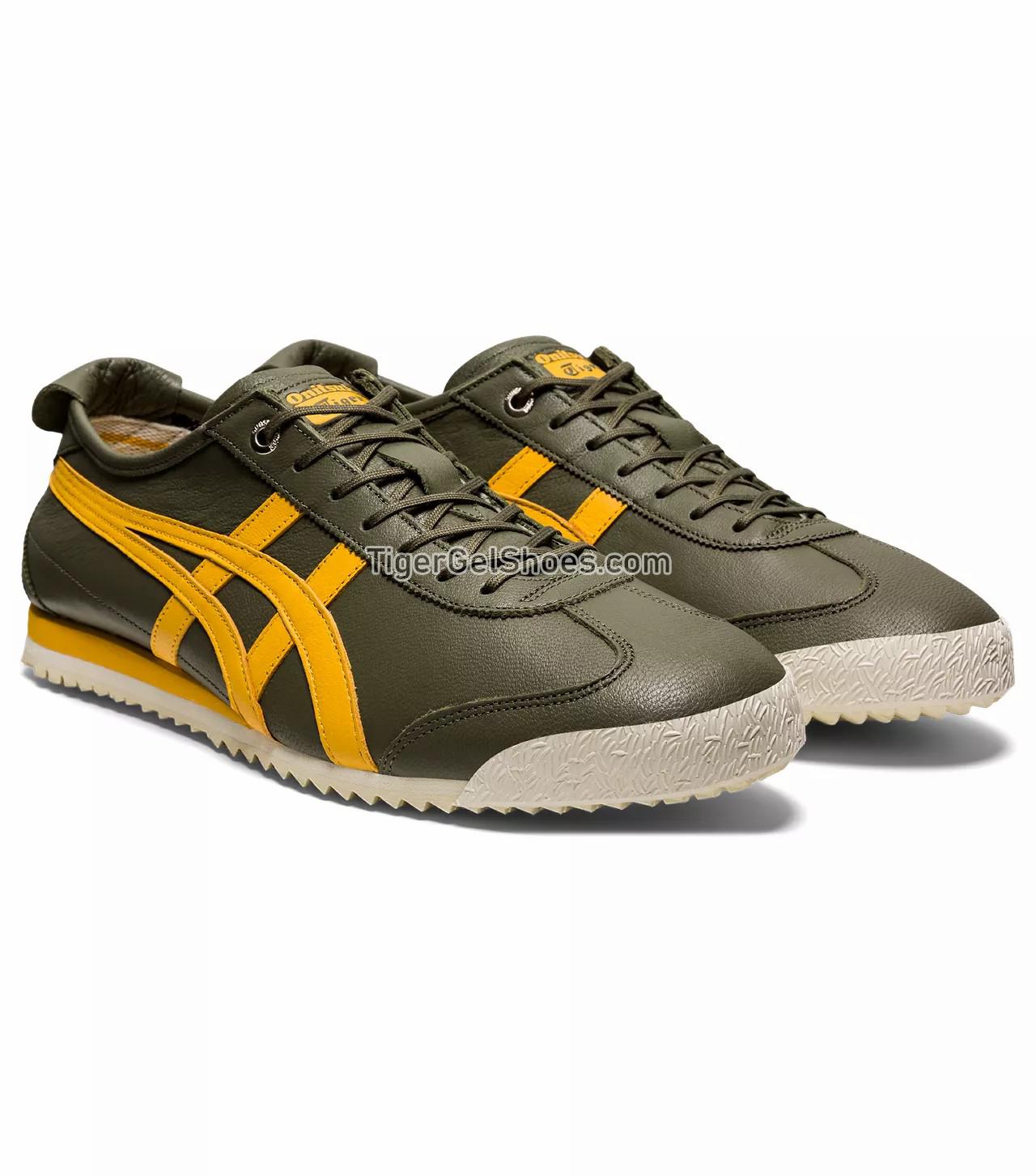Onitsuka Tiger Mexico 66 Sd Mantle Green/Tiger Yellow 1183A872-302 Mens Womens Shoes