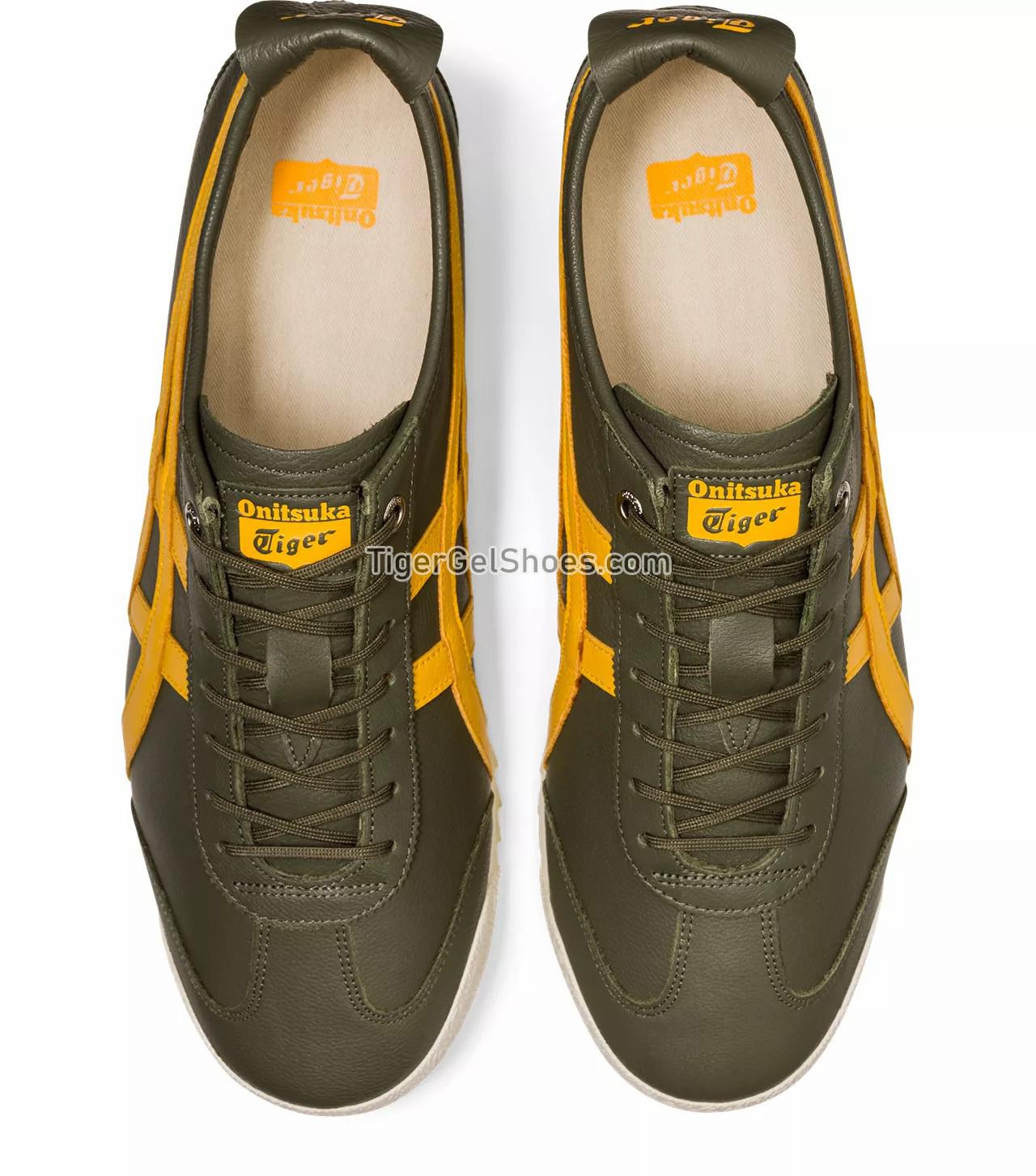 Onitsuka Tiger Mexico 66 Sd Mantle Green/Tiger Yellow 1183A872-302 Mens Womens Shoes