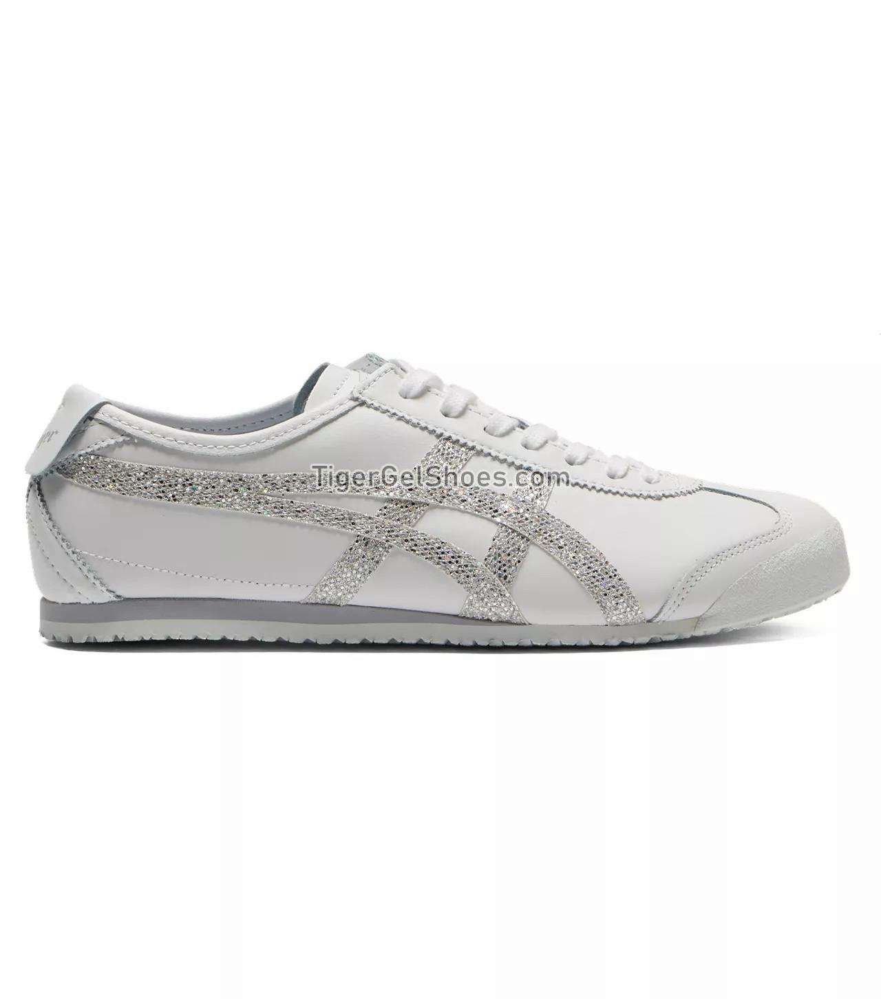 Onitsuka Tiger Mexico 66 White/Pure Silver 1183B415-100 Mens Womens Shoes