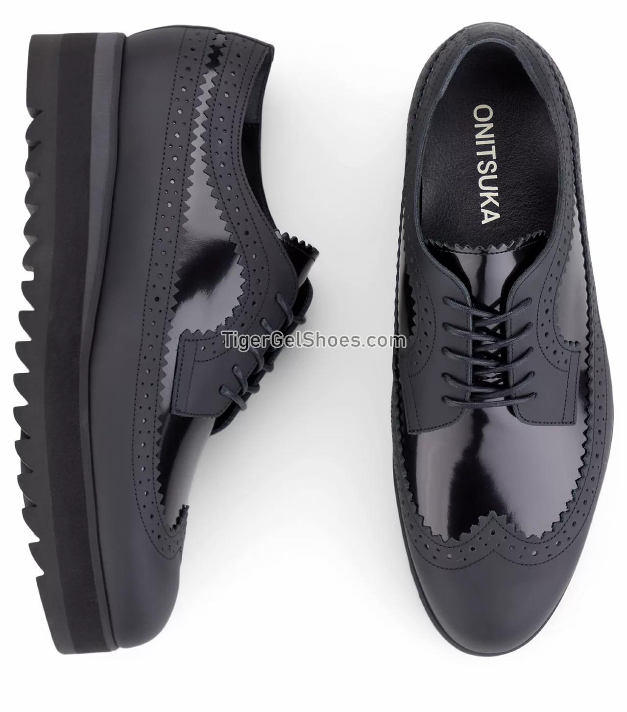Onitsuka Tiger The Onitsuka Brogue Women Black/Black 1182A304-004 Womens Shoes