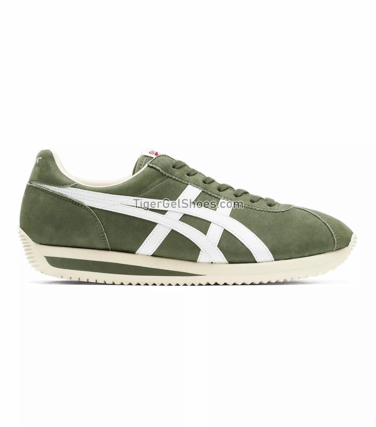 Onitsuka Tiger Moal 77 Nm Bronze Green/White 1183B761-301 Mens Womens Shoes