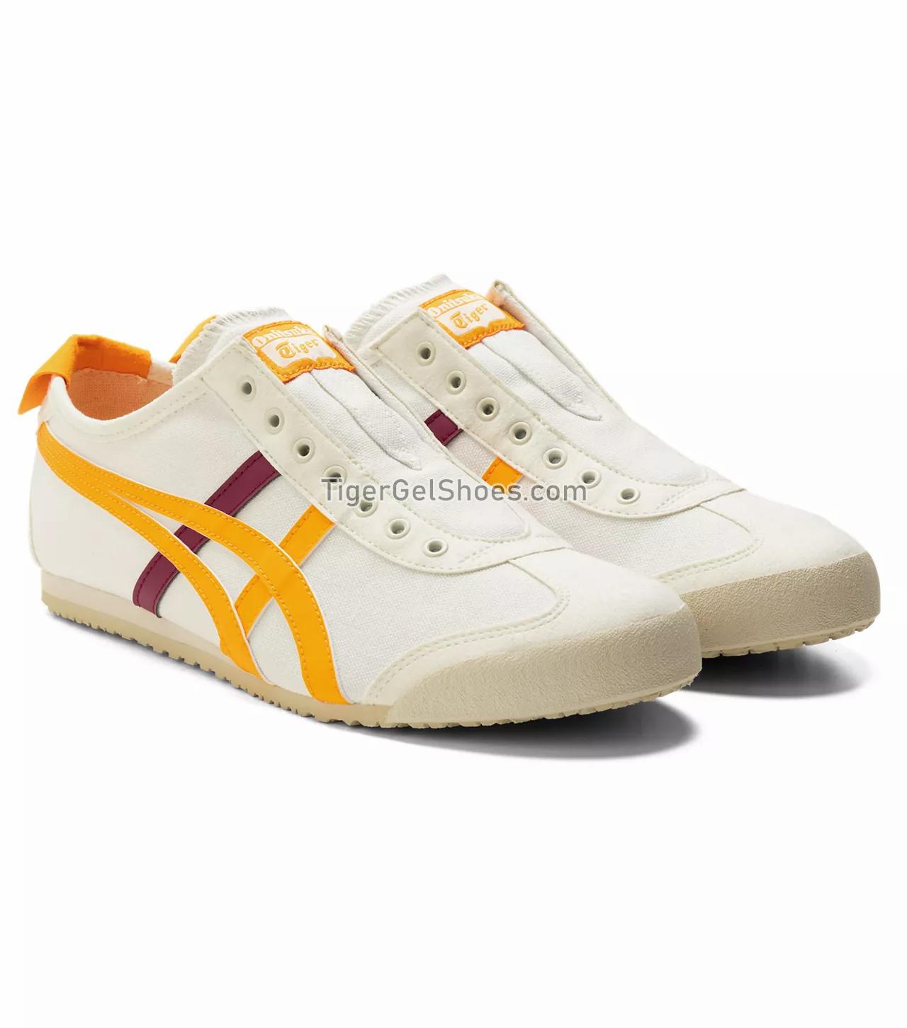 Onitsuka Tiger Mexico 66 Slip-on Cream/Citrus 1183A360-114 Mens Womens Shoes