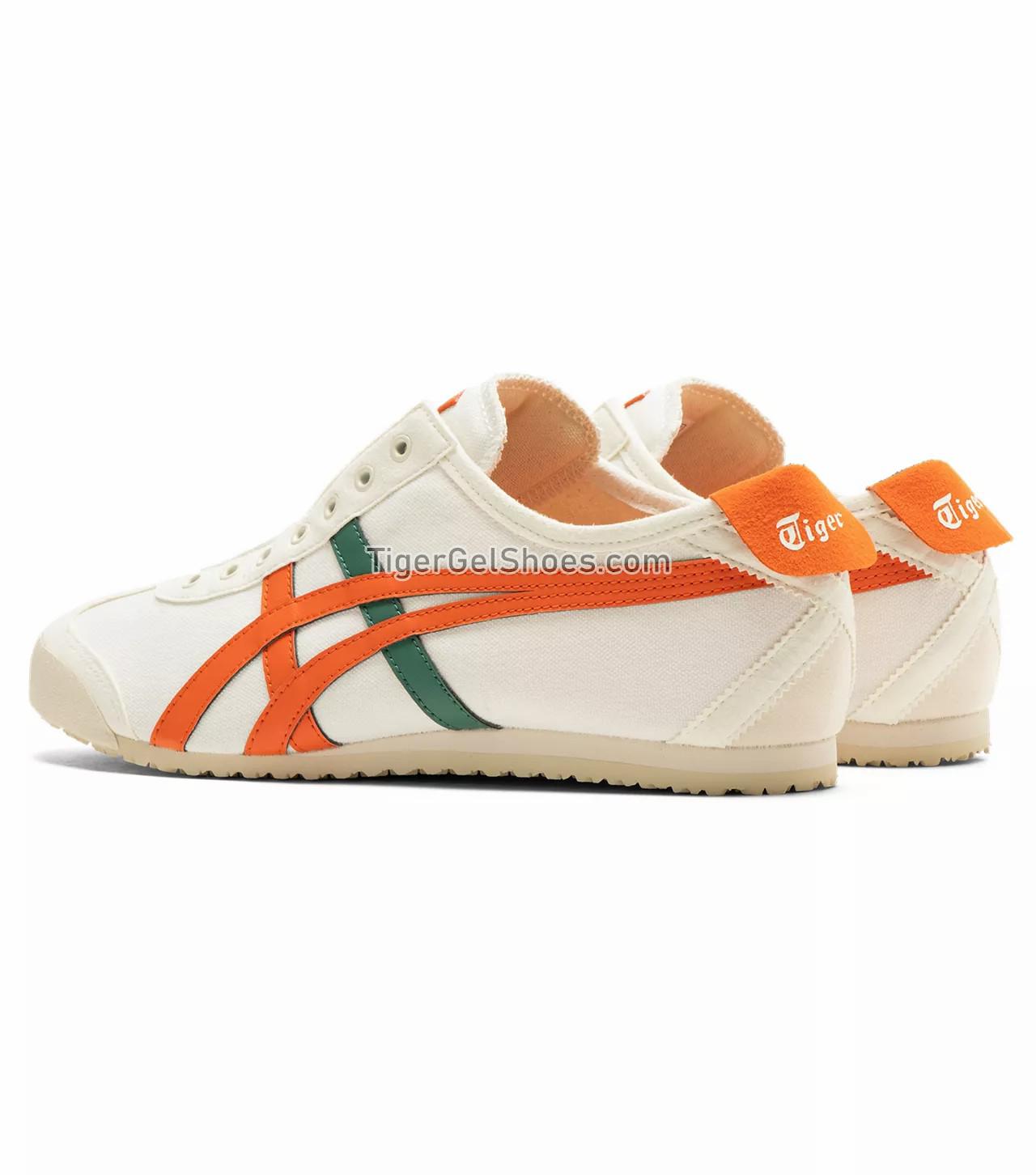 Onitsuka Tiger Mexico 66 Slip-on Cream/Vermilion Tomato 1183A360-115 Mens Womens Shoes