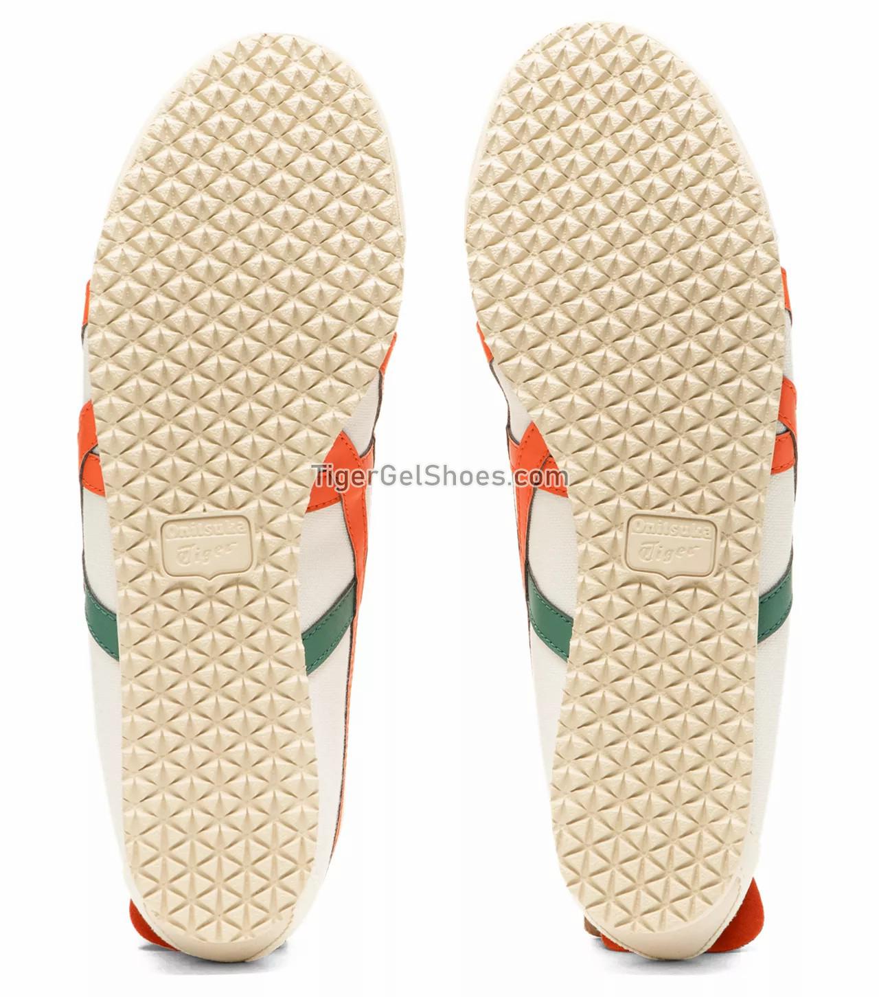 Onitsuka Tiger Mexico 66 Slip-on Cream/Vermilion Tomato 1183A360-115 Mens Womens Shoes