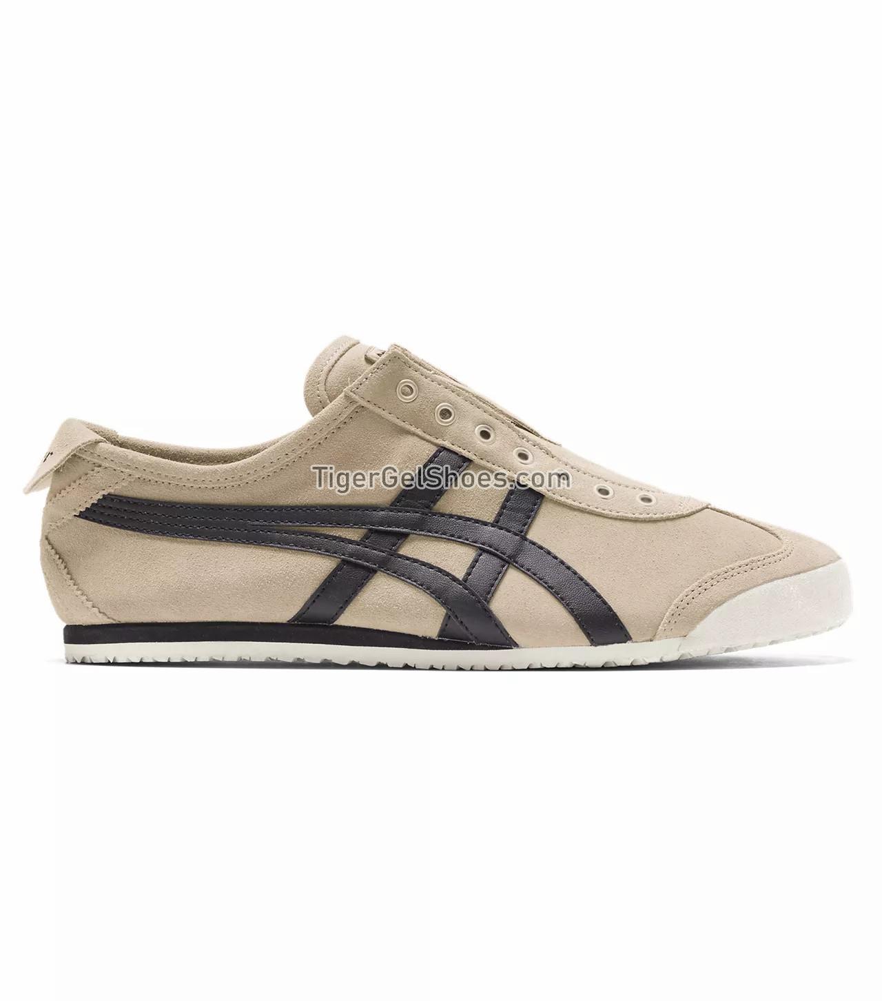 Onitsuka Tiger Mexico 66 Slip-on Wood Crepe/Black 1183B782-202 Mens Womens Shoes