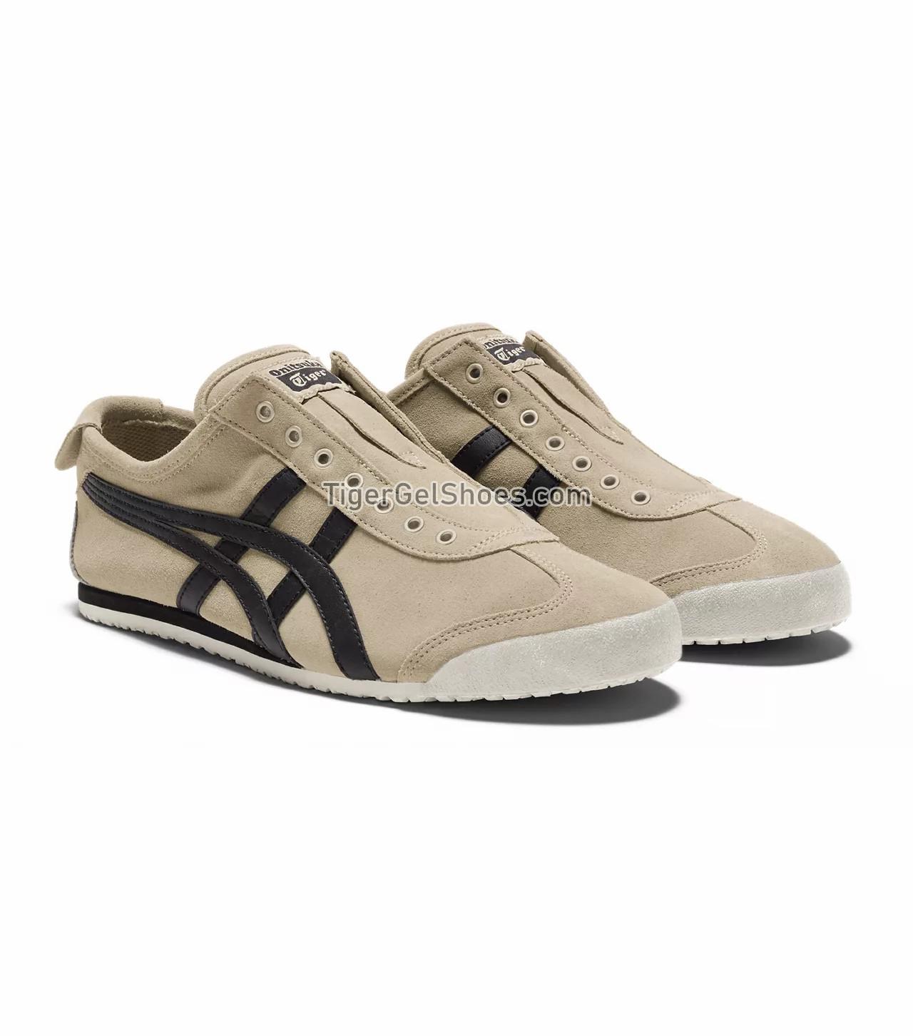 Onitsuka Tiger Mexico 66 Slip-on Wood Crepe/Black 1183B782-202 Mens Womens Shoes