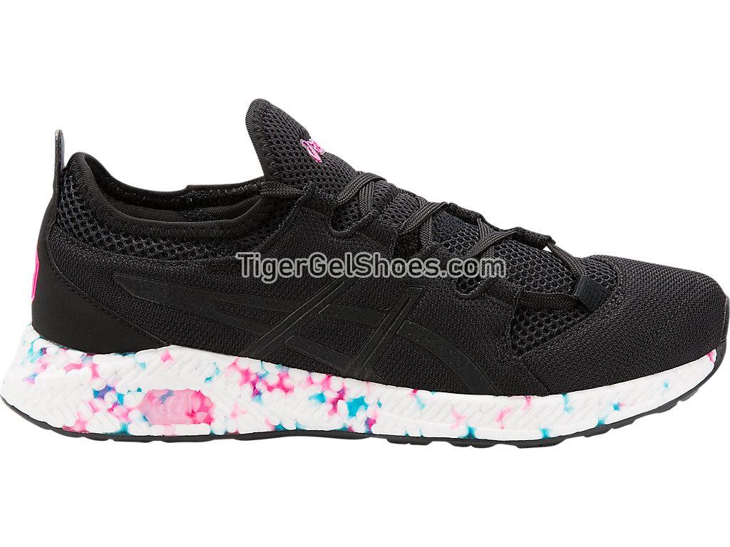 Asics HyperGEL-SAI Black/Pink Glow 1022A013-001 Womens Running Shoes