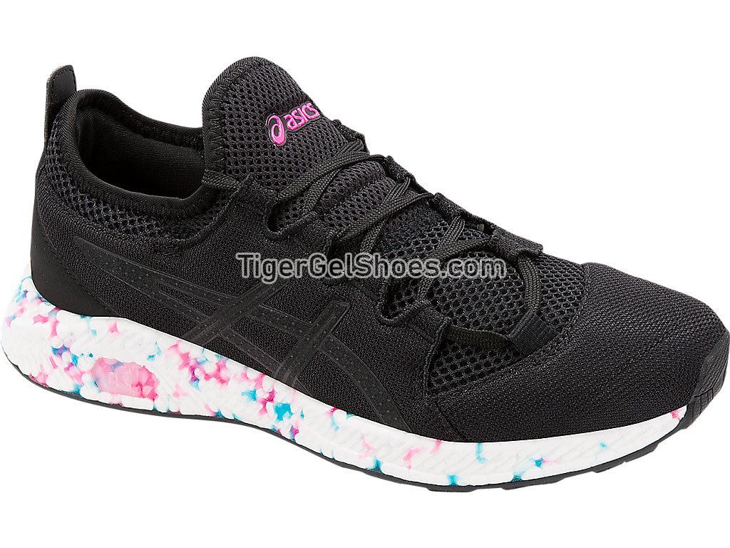 Asics HyperGEL-SAI Black/Pink Glow 1022A013-001 Womens Running Shoes