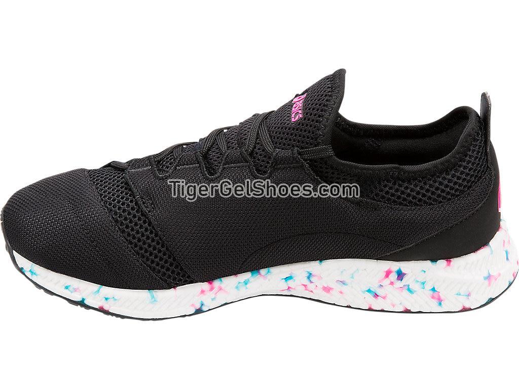 Asics HyperGEL-SAI Black/Pink Glow 1022A013-001 Womens Running Shoes