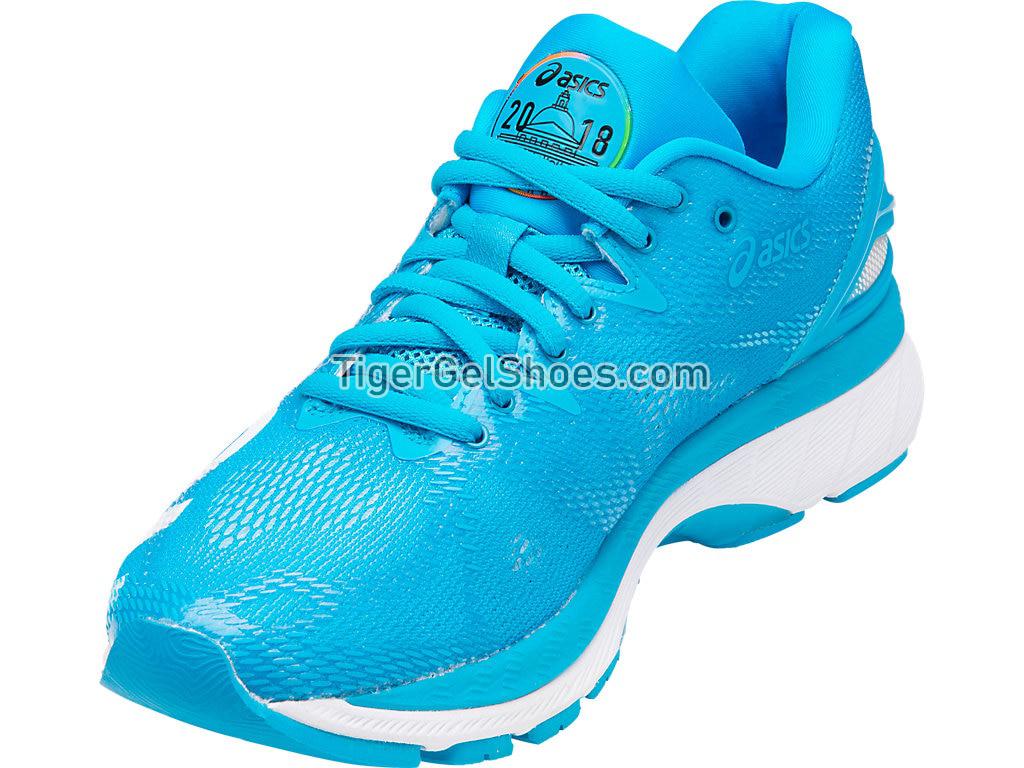 Asics GEL-Nimbus 20 Boston Boston/2018/Blue T8B9N-4141 Womens Running Shoes