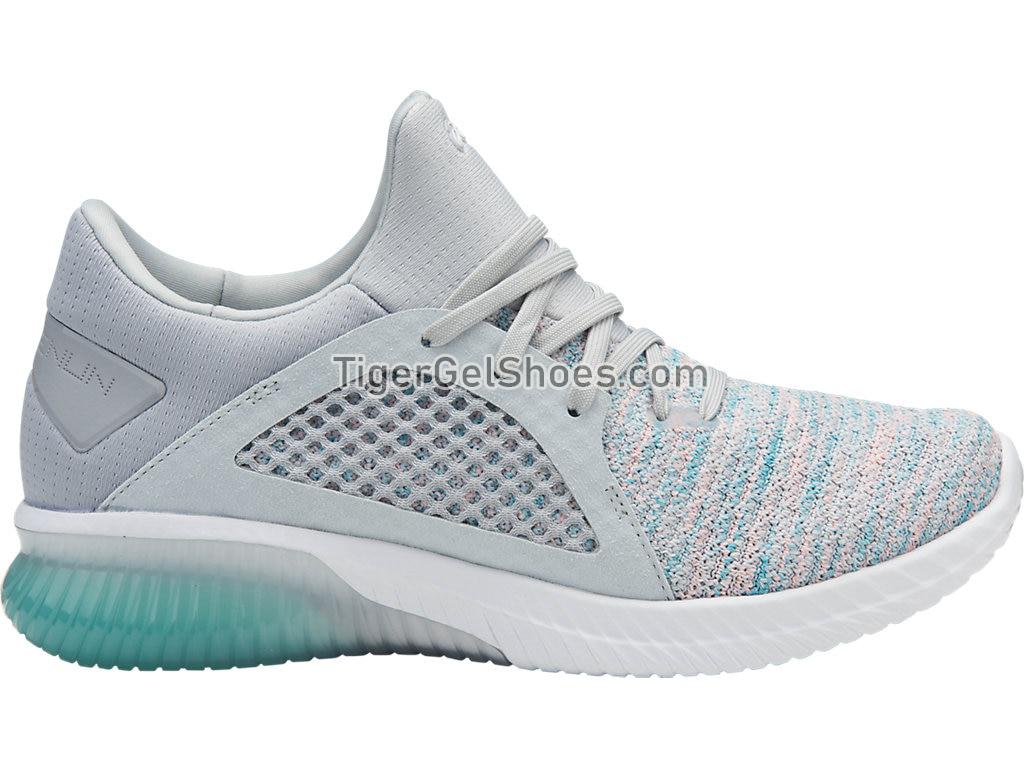 Asics GEL-Kenun Knit Aruba Blue/Glacier Grey/White T882N-8896 Womens Running Shoes