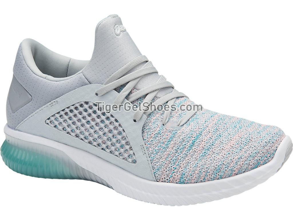 Asics GEL-Kenun Knit Aruba Blue/Glacier Grey/White T882N-8896 Womens Running Shoes