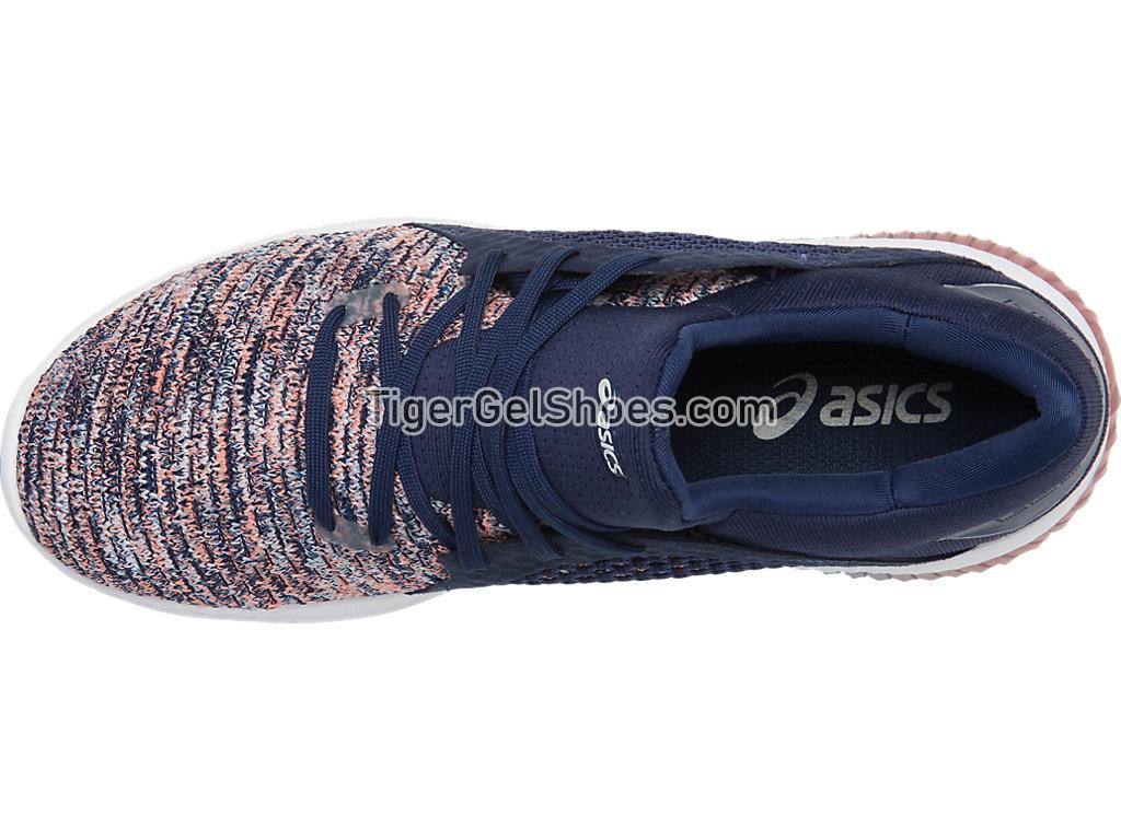 Asics GEL-Kenun Knit Begonia Pink/Indigo Blue/White T882N-0649 Womens Running Shoes